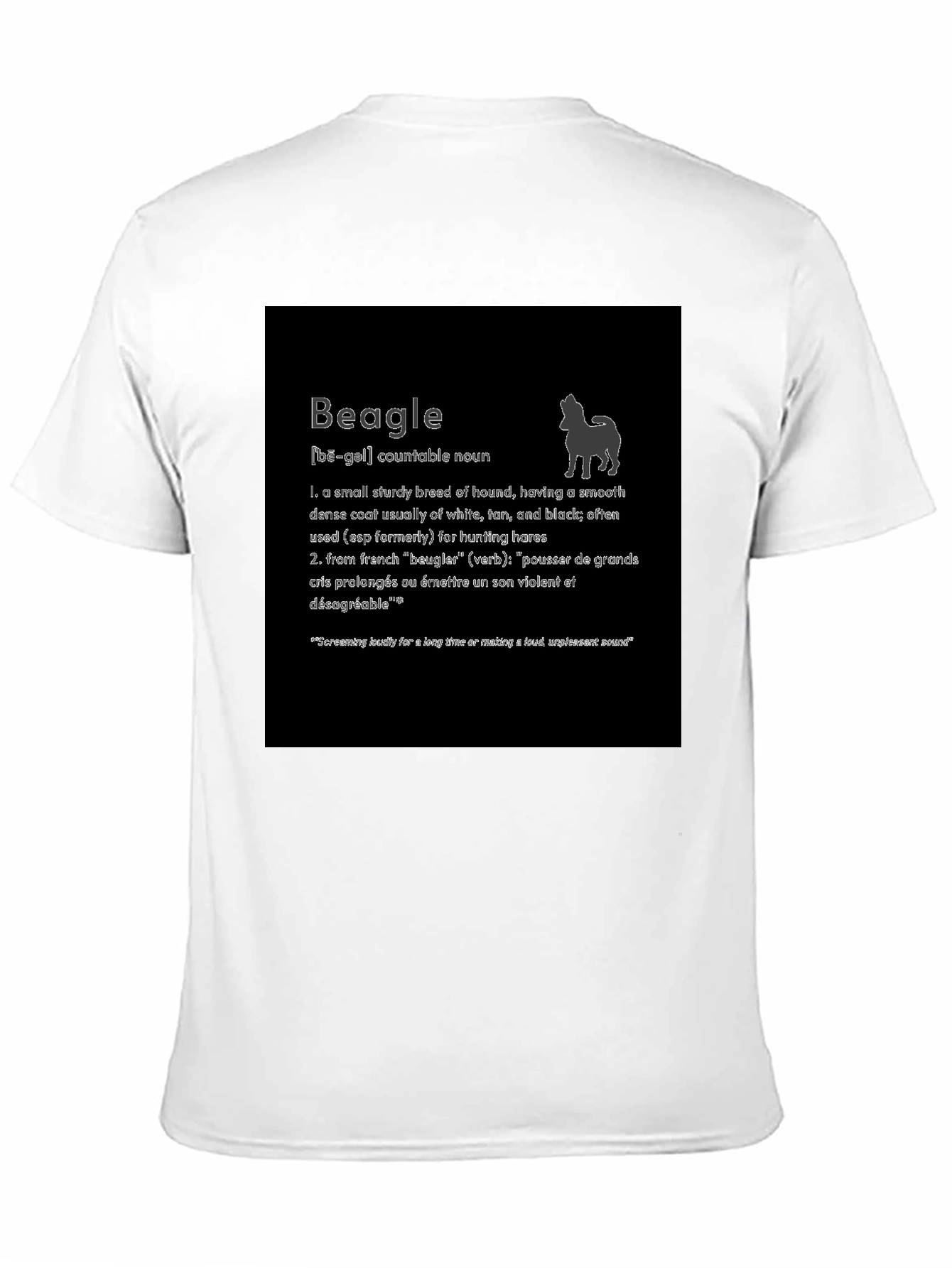 Beagle Definition T-Shirt - Dog Lover Tee