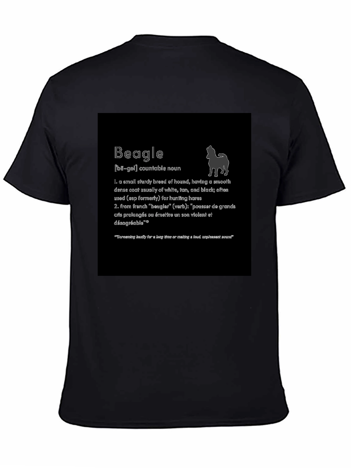 Beagle Definition T-Shirt - Dog Lover Tee