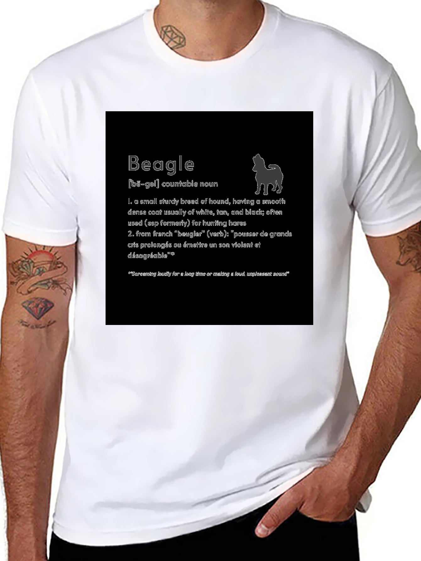 Beagle Definition T-Shirt - Dog Lover Tee