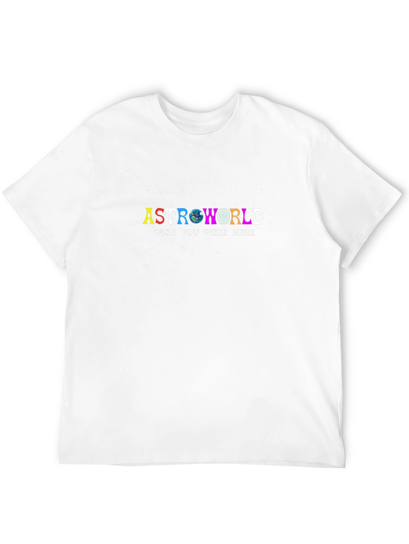Astroworld Wish You Were Here Black Tee