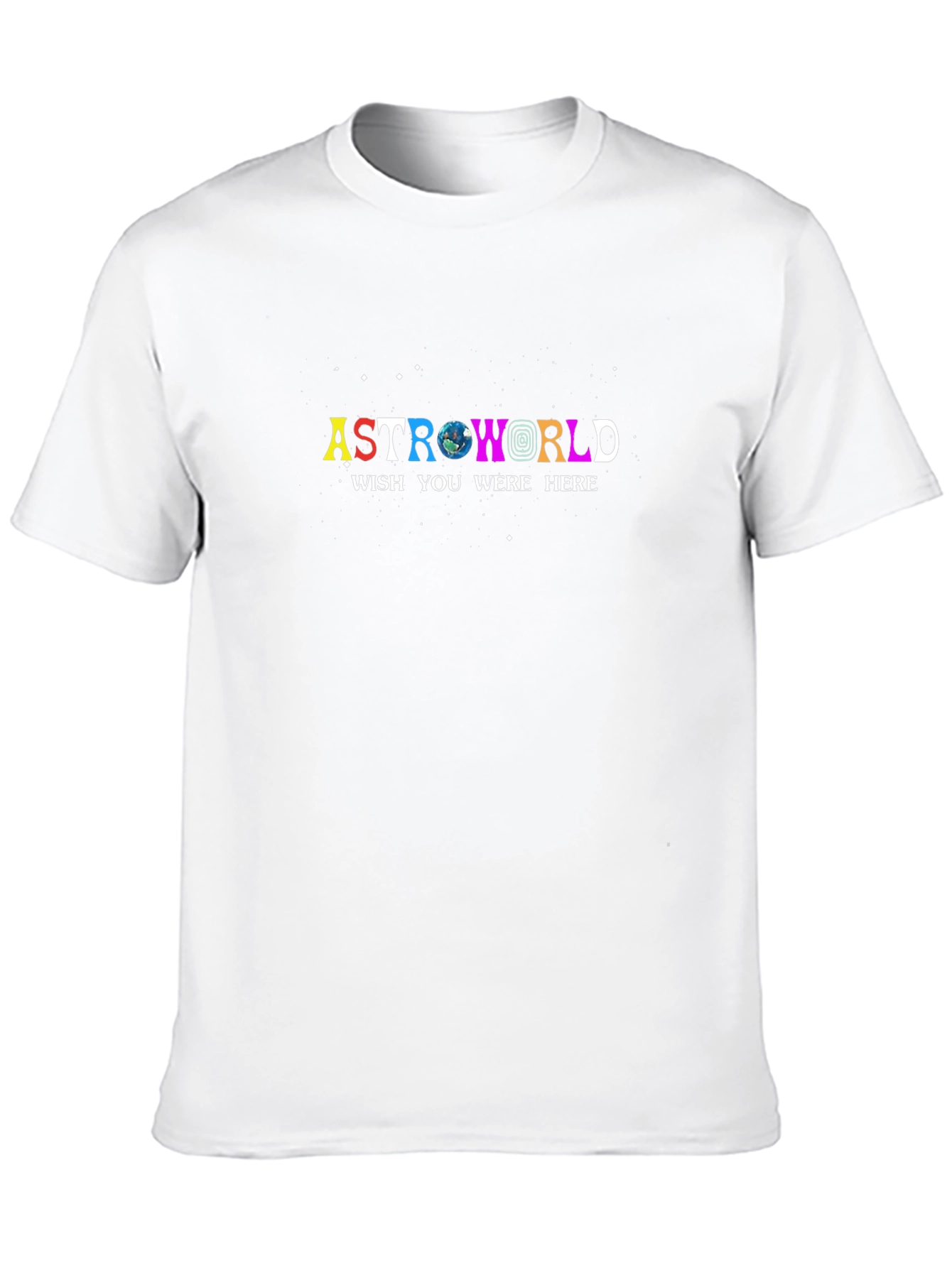 Astroworld Wish You Were Here Black Tee