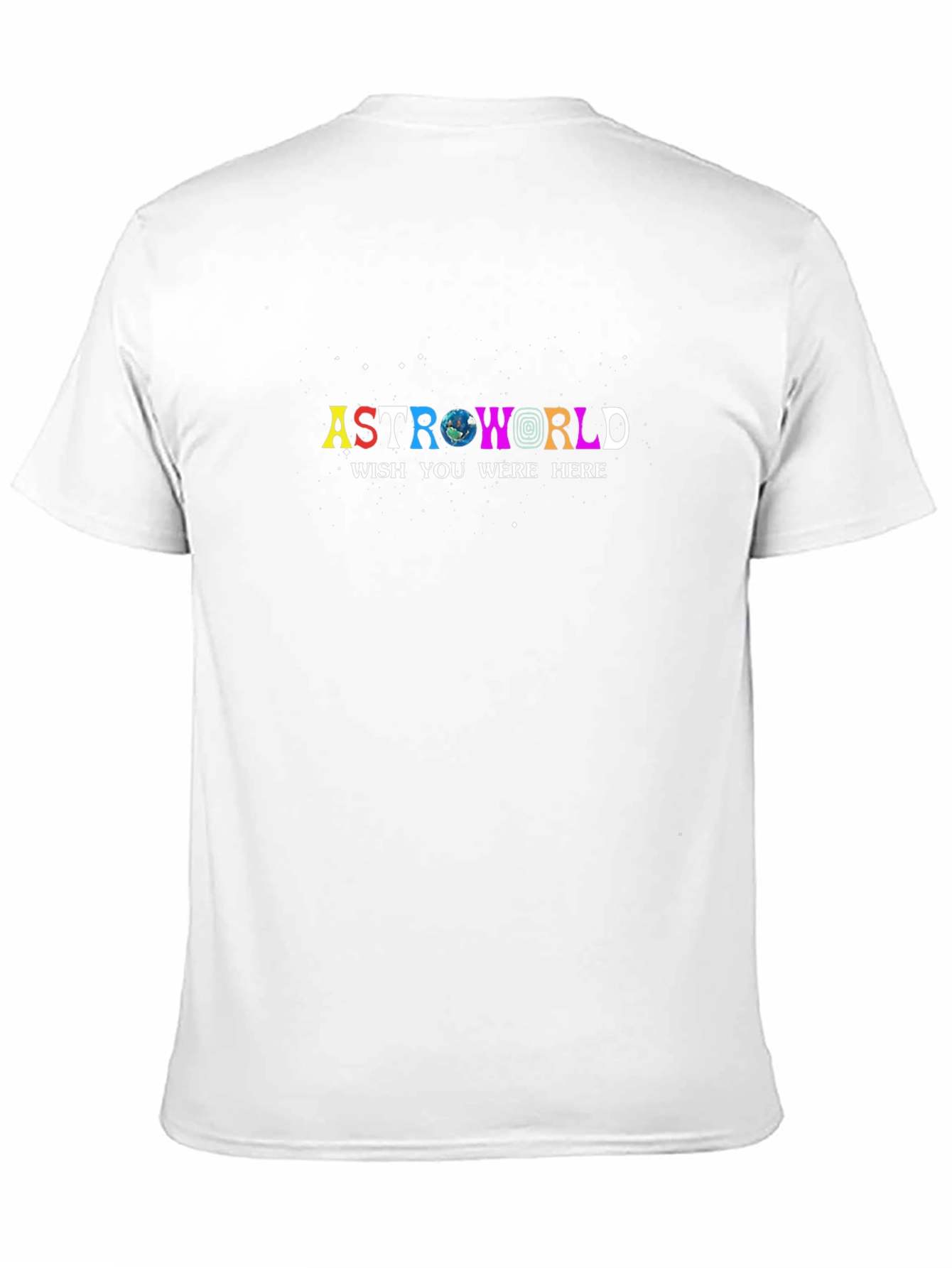 Astroworld Wish You Were Here Black Tee