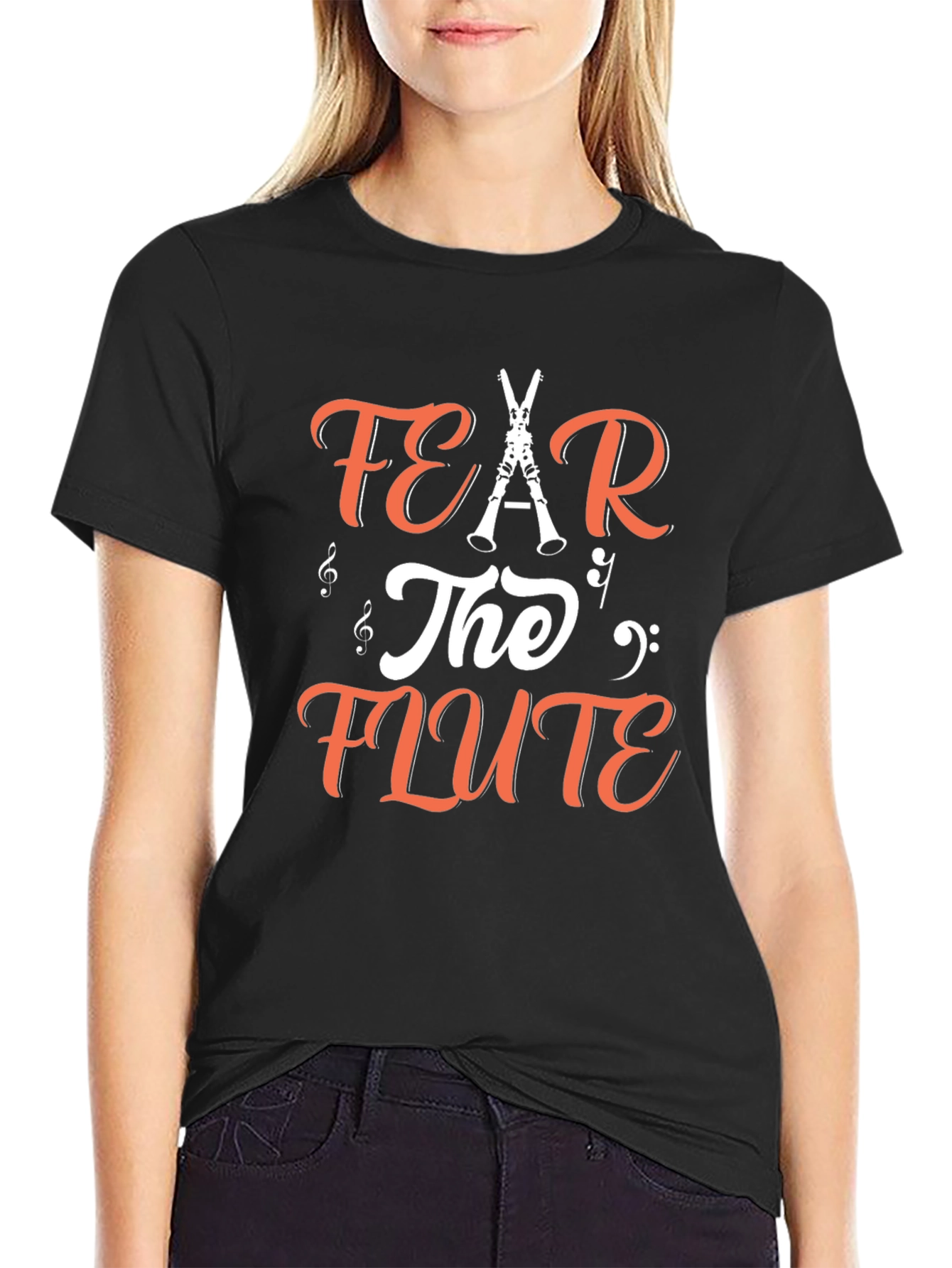 Fear The Flute T-Shirt - Music Lover Tee