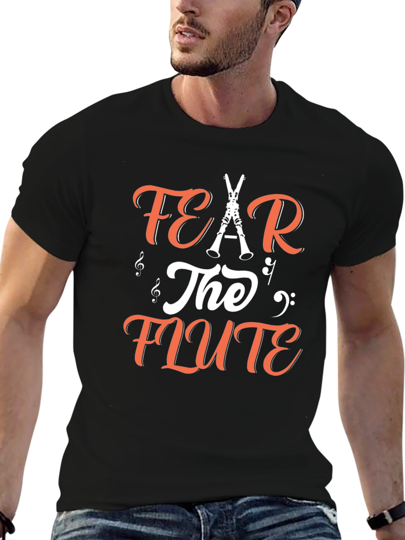 Fear The Flute T-Shirt - Music Lover Tee