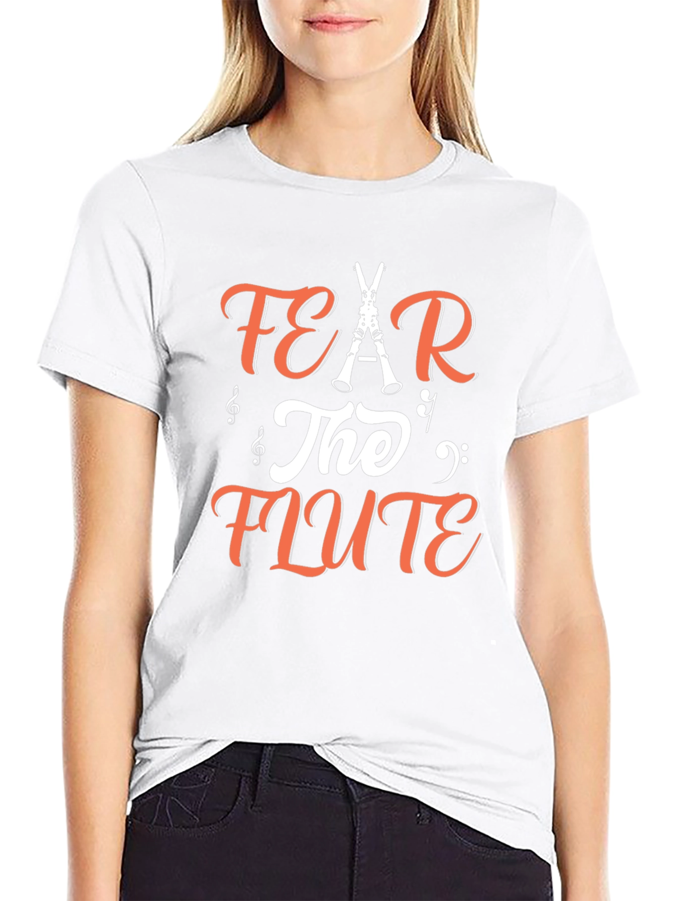 Fear The Flute T-Shirt - Music Lover Tee