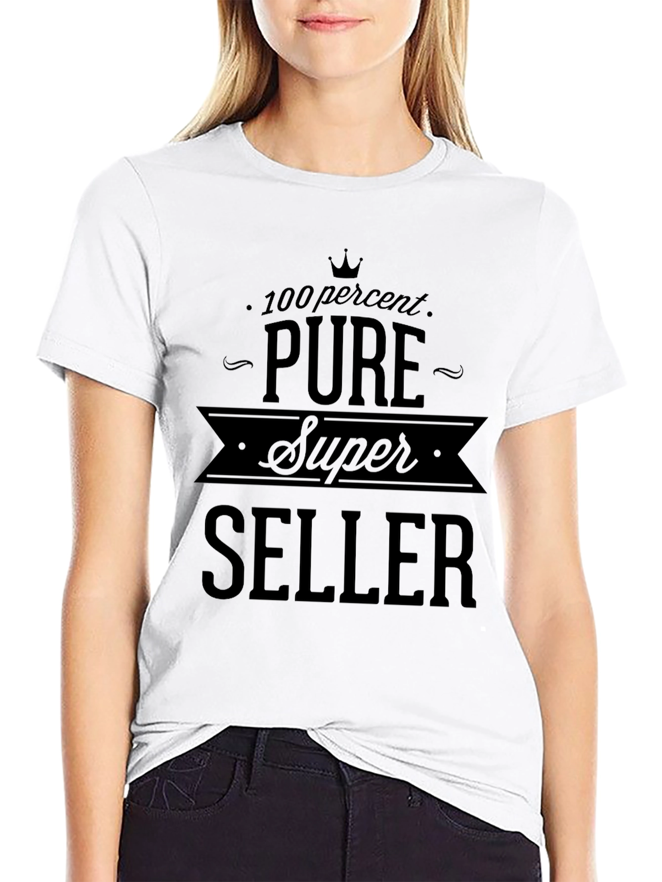 Pure Super Seller Black T-Shirt