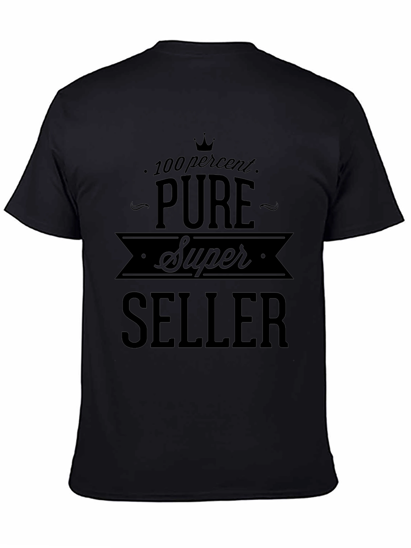 Pure Super Seller Black T-Shirt