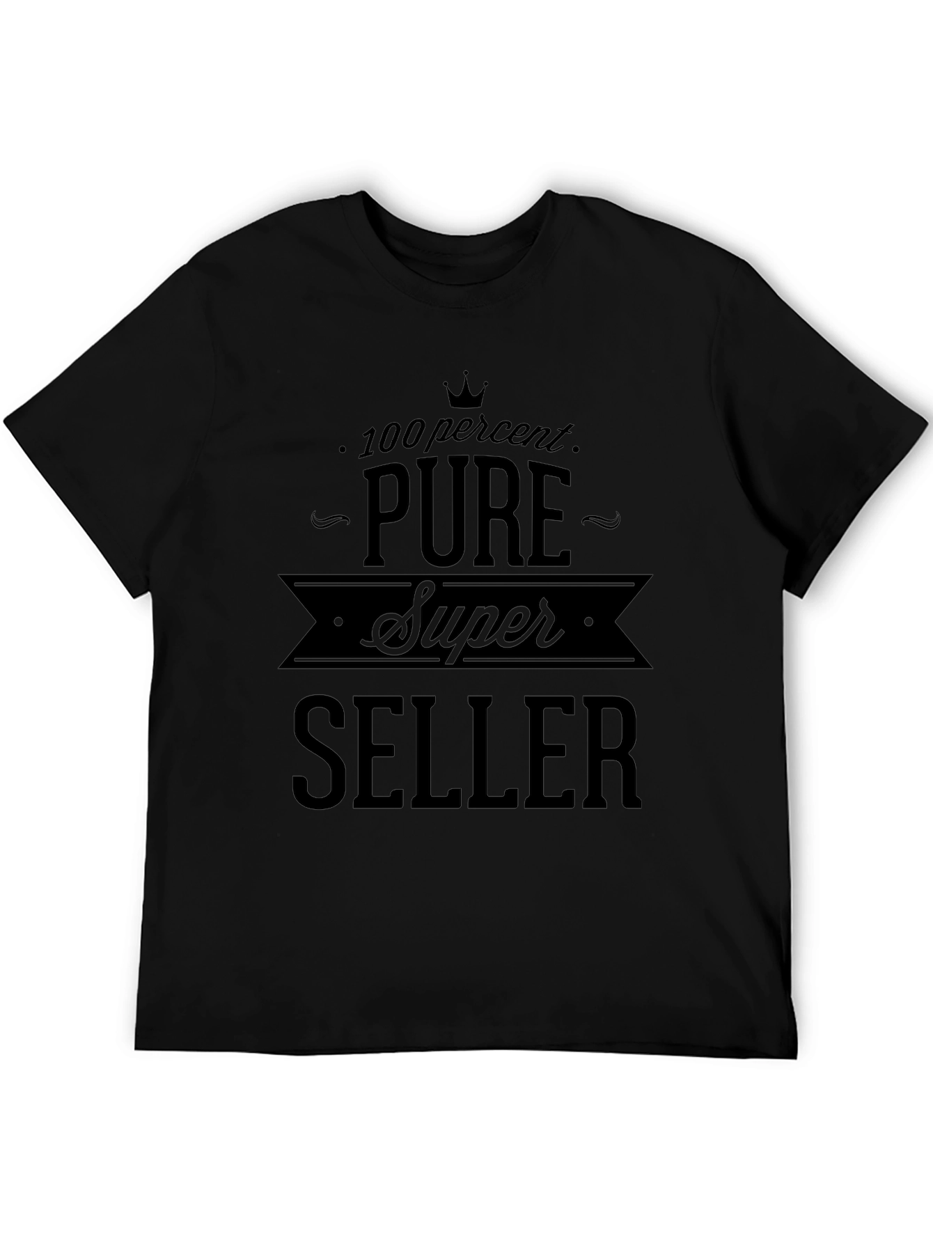 Pure Super Seller Black T-Shirt
