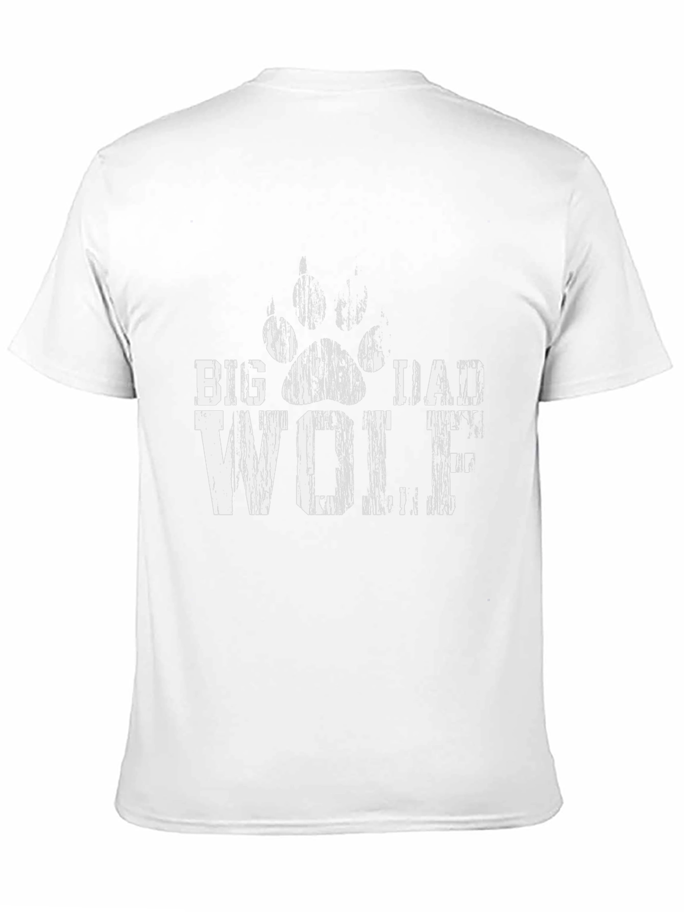 Big Dad Wolf Graphic Tee - Mens Black T-Shirt