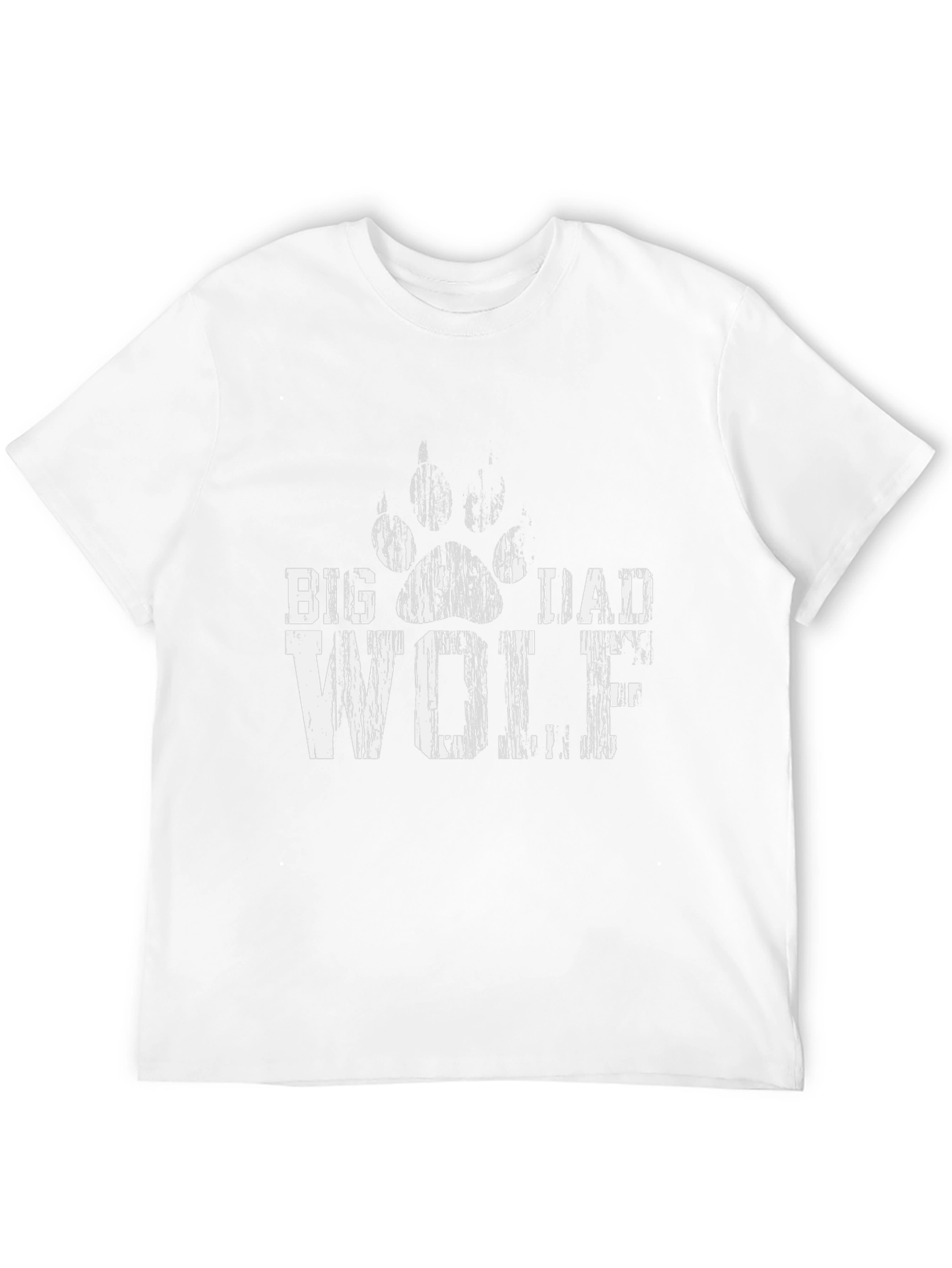 Big Dad Wolf Graphic Tee - Mens Black T-Shirt