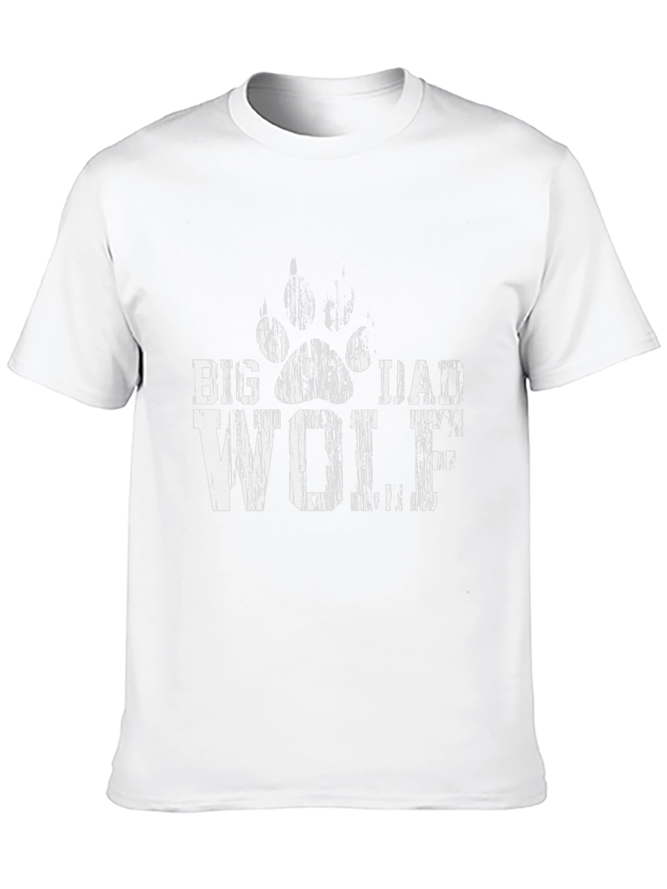 Big Dad Wolf Graphic Tee - Mens Black T-Shirt