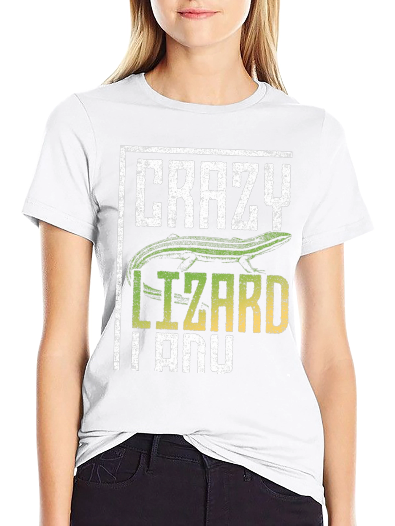 Crazy Lizard Iguana T-Shirt