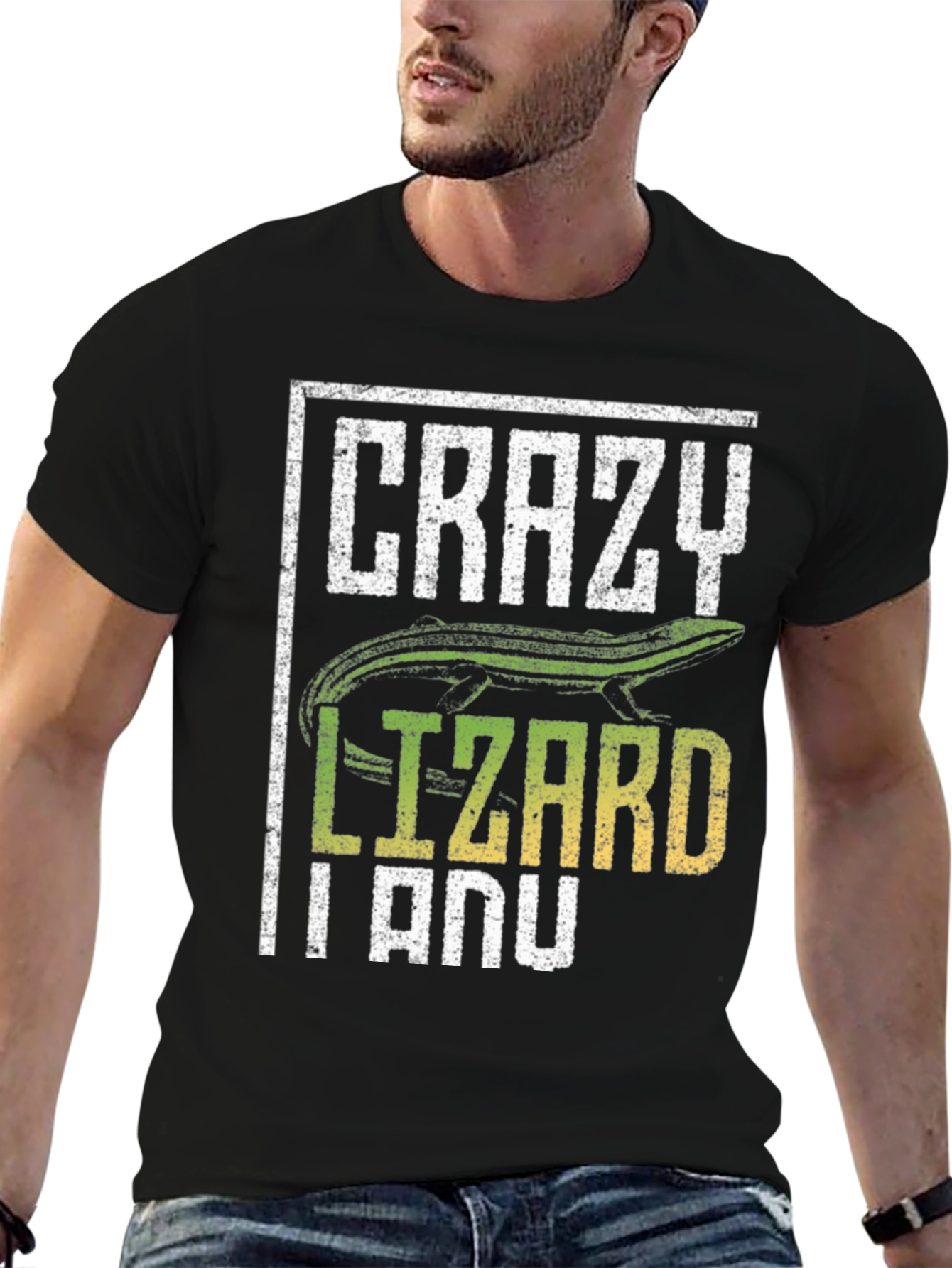 Crazy Lizard Iguana T-Shirt