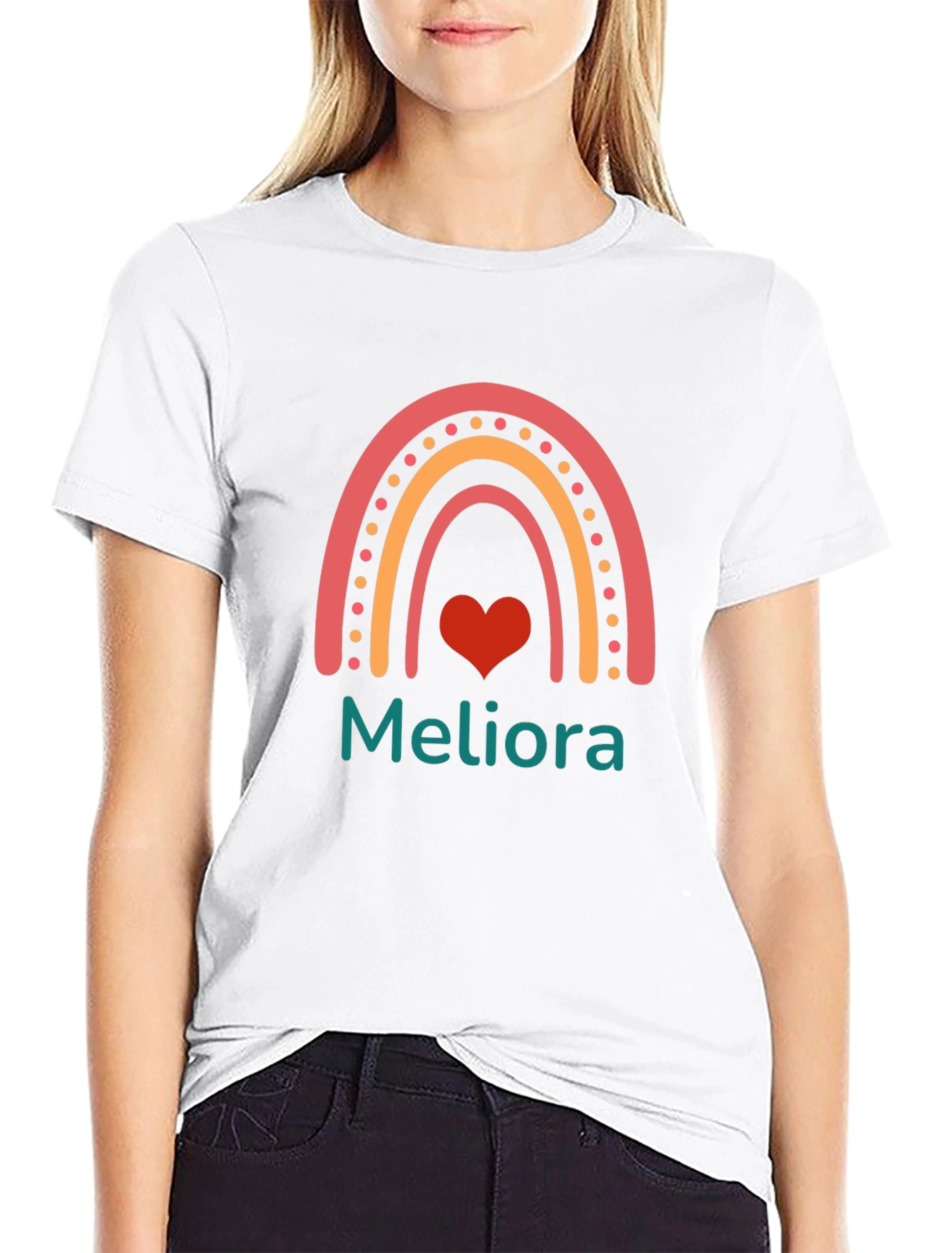Meliora Rainbow Heart T-Shirt