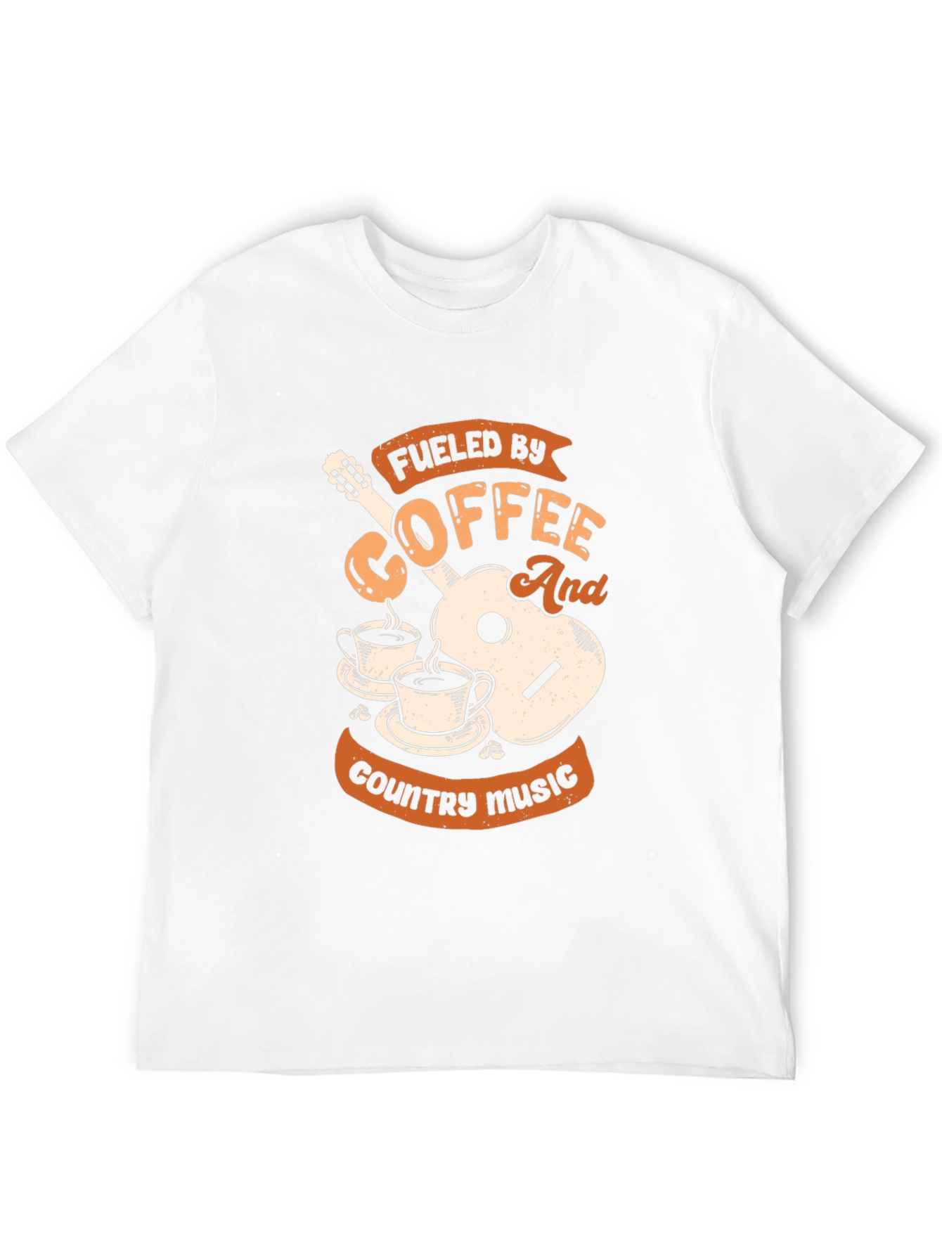 Fueled by Coffee and Country Music Graphic Tee