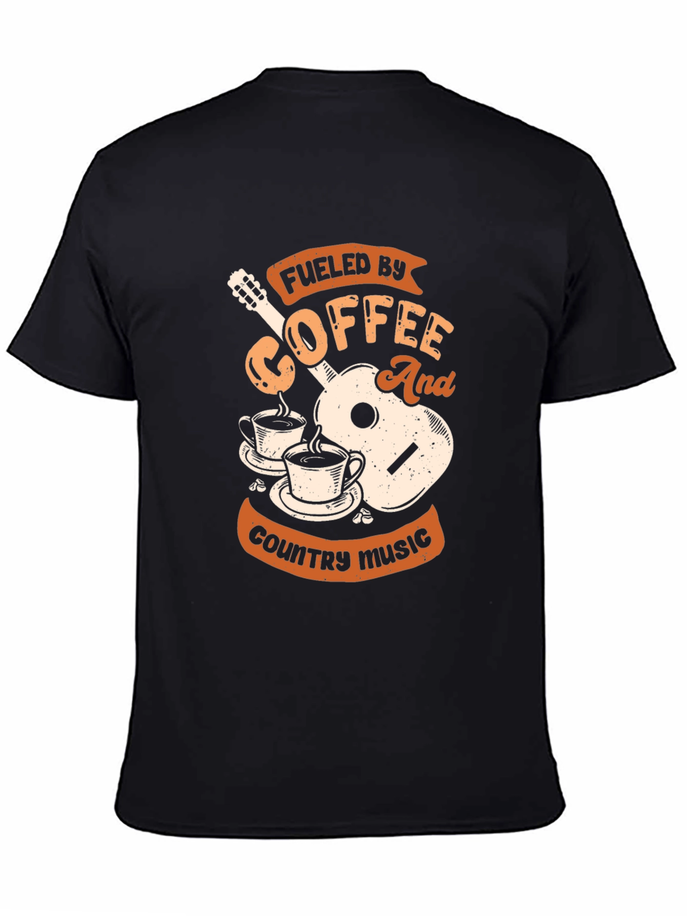 Fueled by Coffee and Country Music Graphic Tee