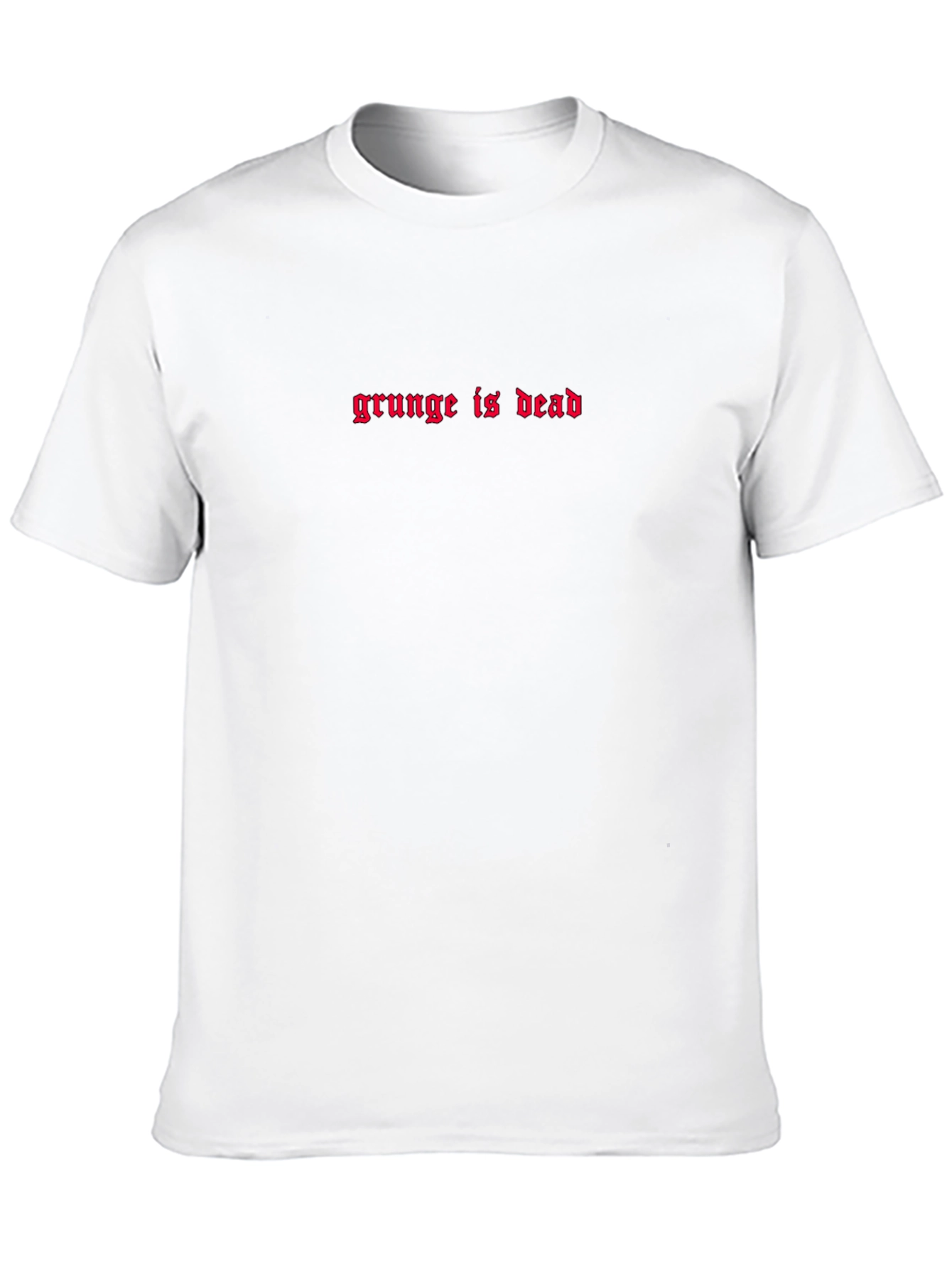 Grunge is Dead Graphic Tee - Black