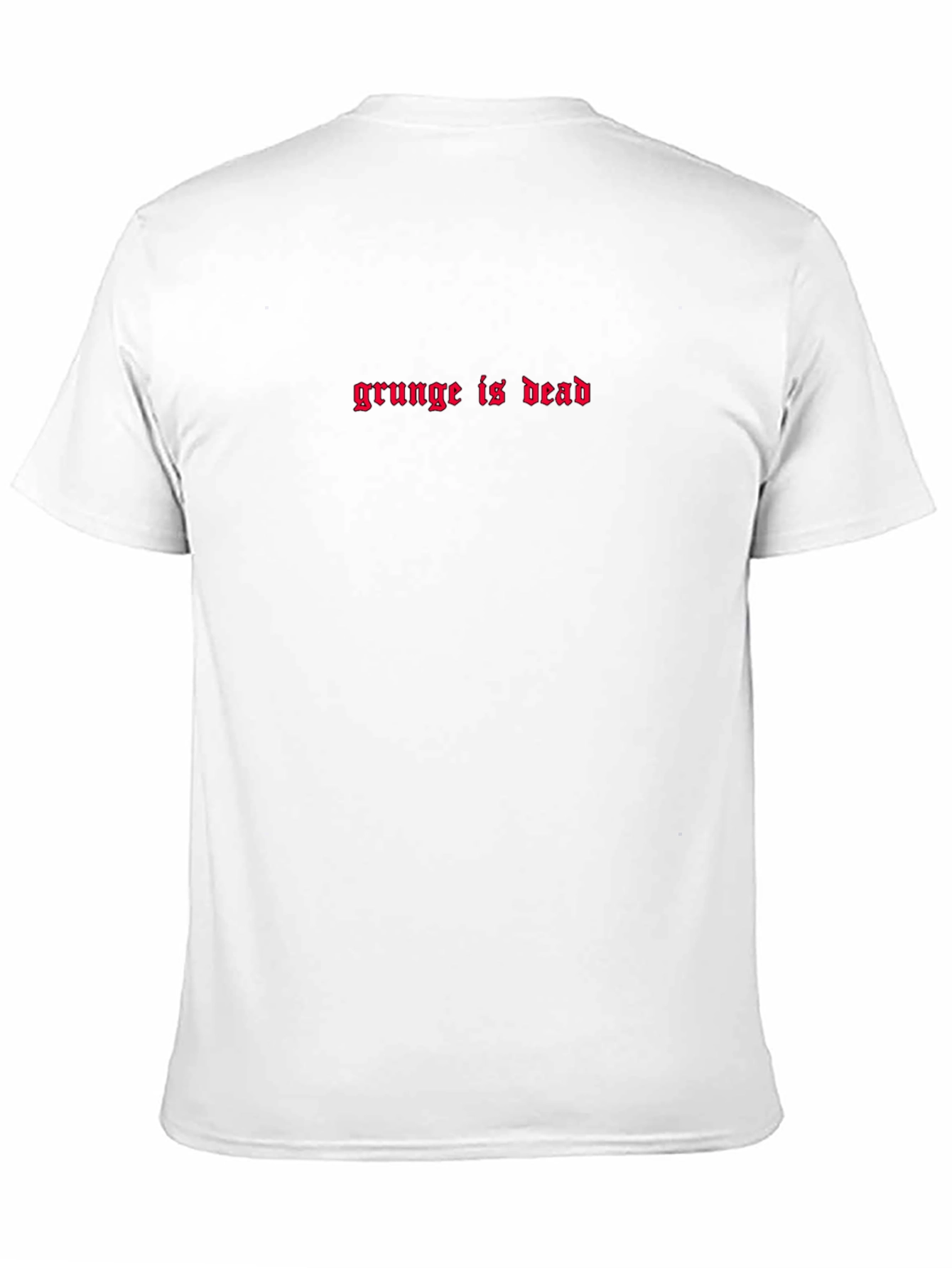 Grunge is Dead Graphic Tee - Black