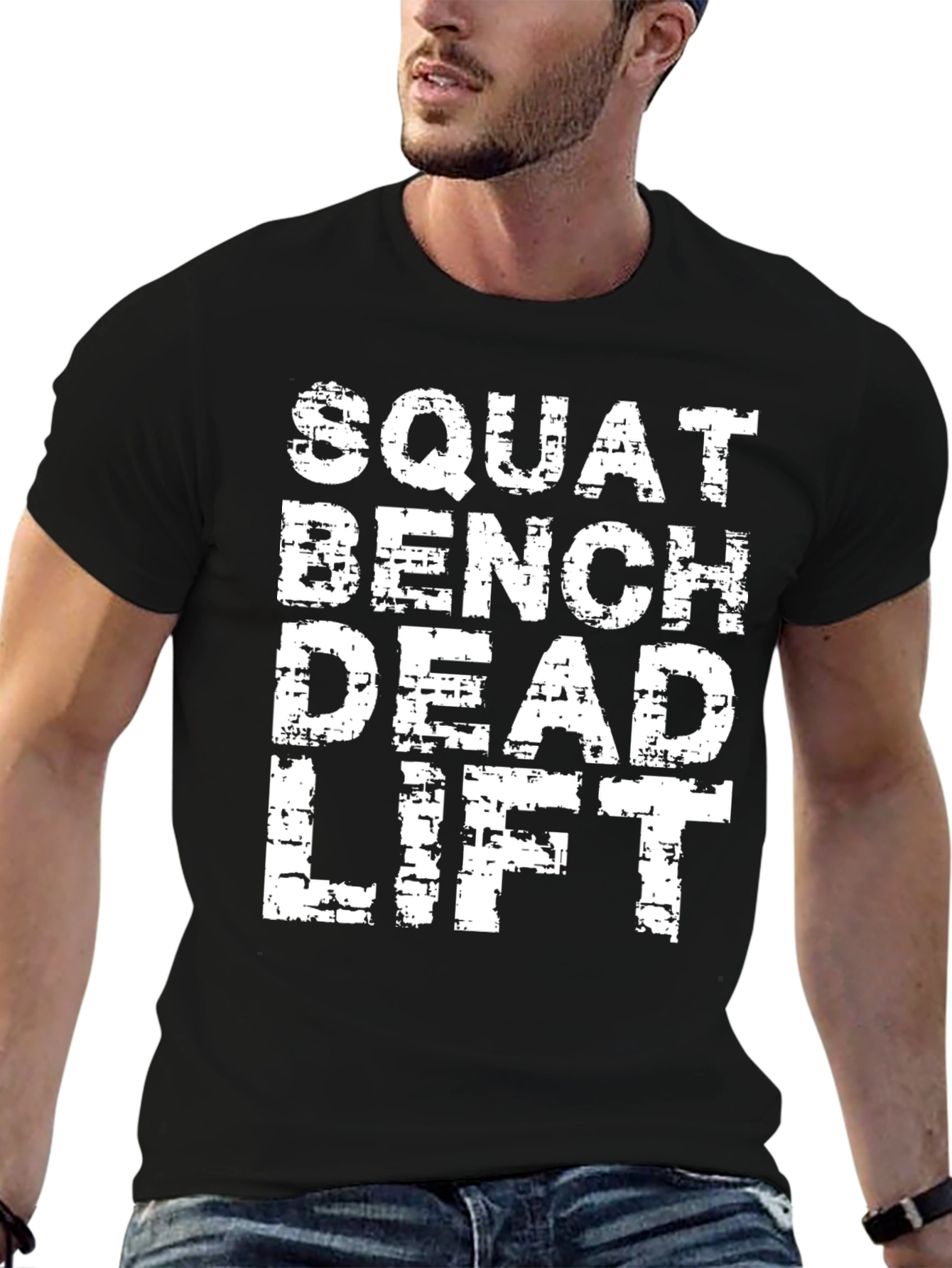 Squat Bench Dead Lift Gym T-Shirt