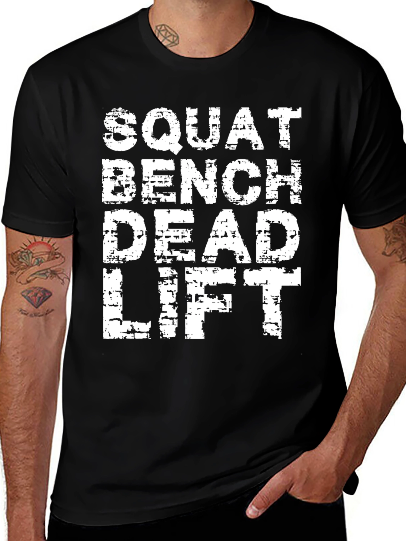 Squat Bench Dead Lift Gym T-Shirt