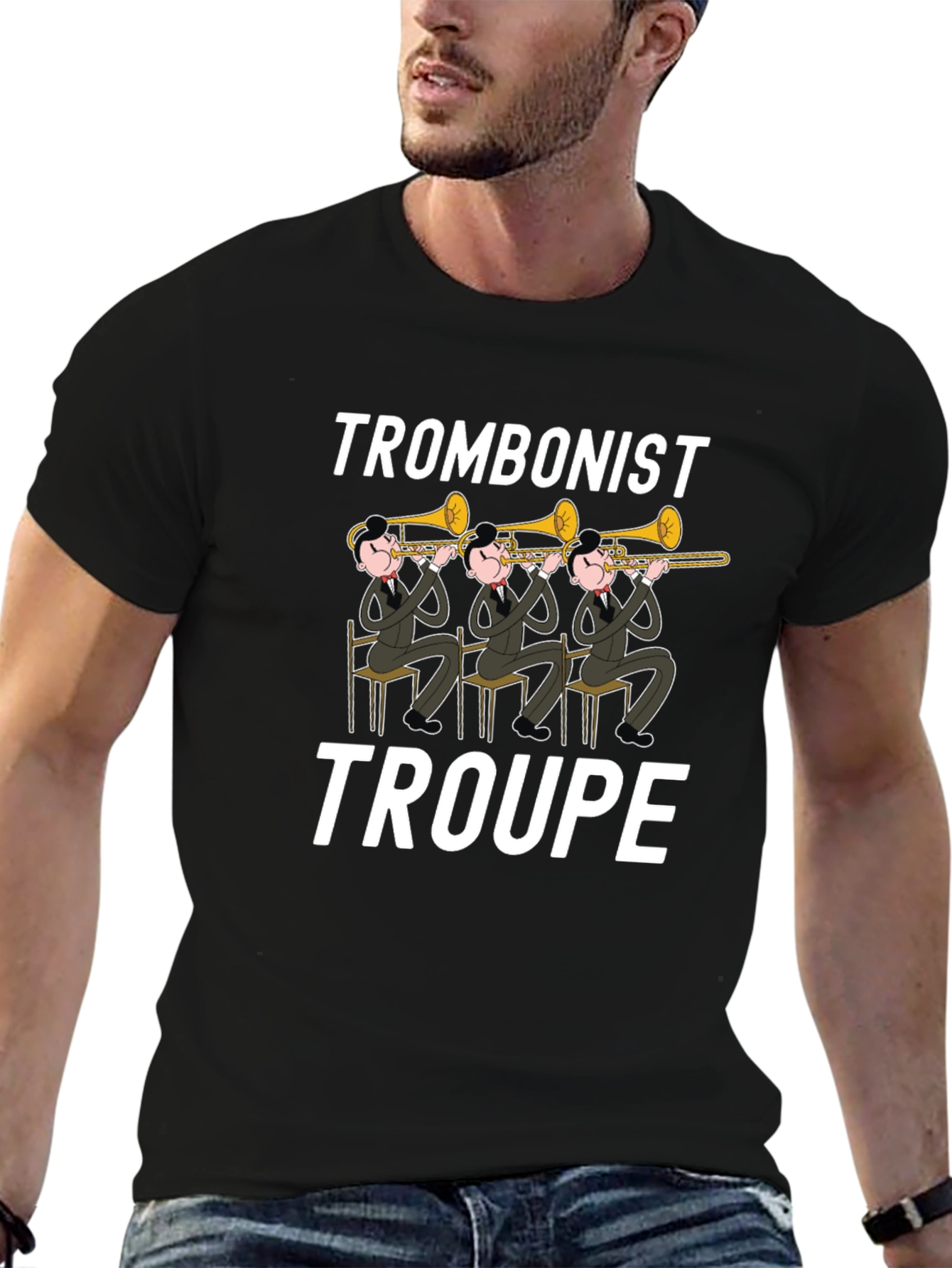 Trombonist Troupe Graphic T-Shirt