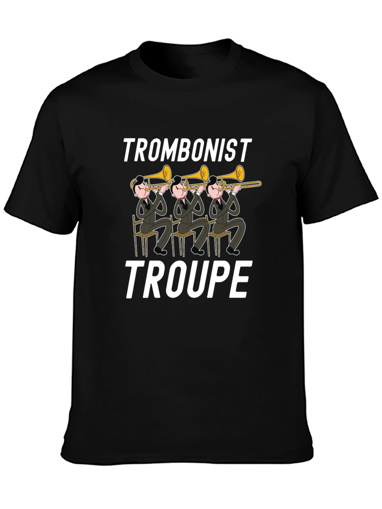 Trombonist Troupe Graphic T-Shirt