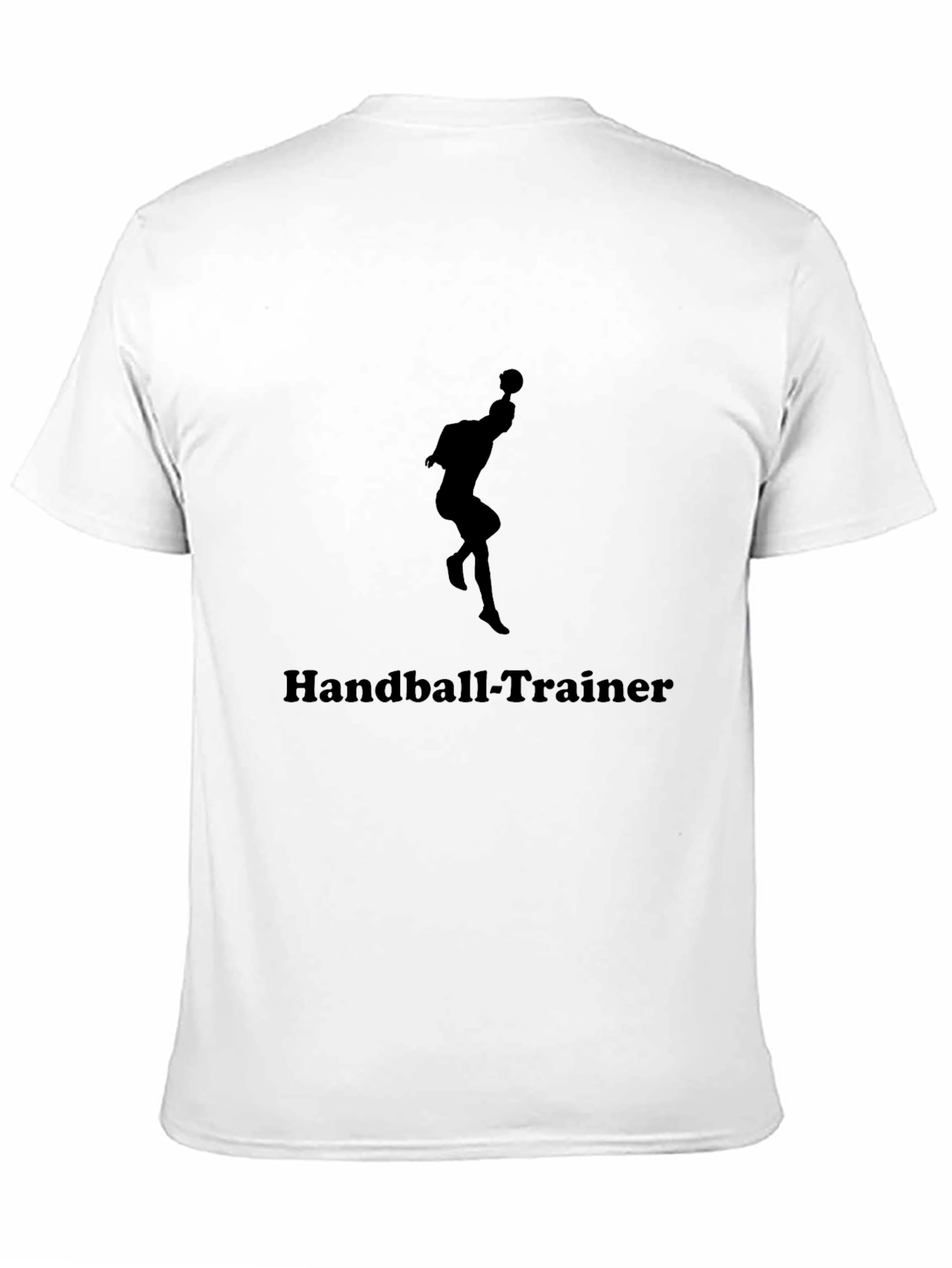 Handball Trainer T-Shirt - Black Graphic Tee