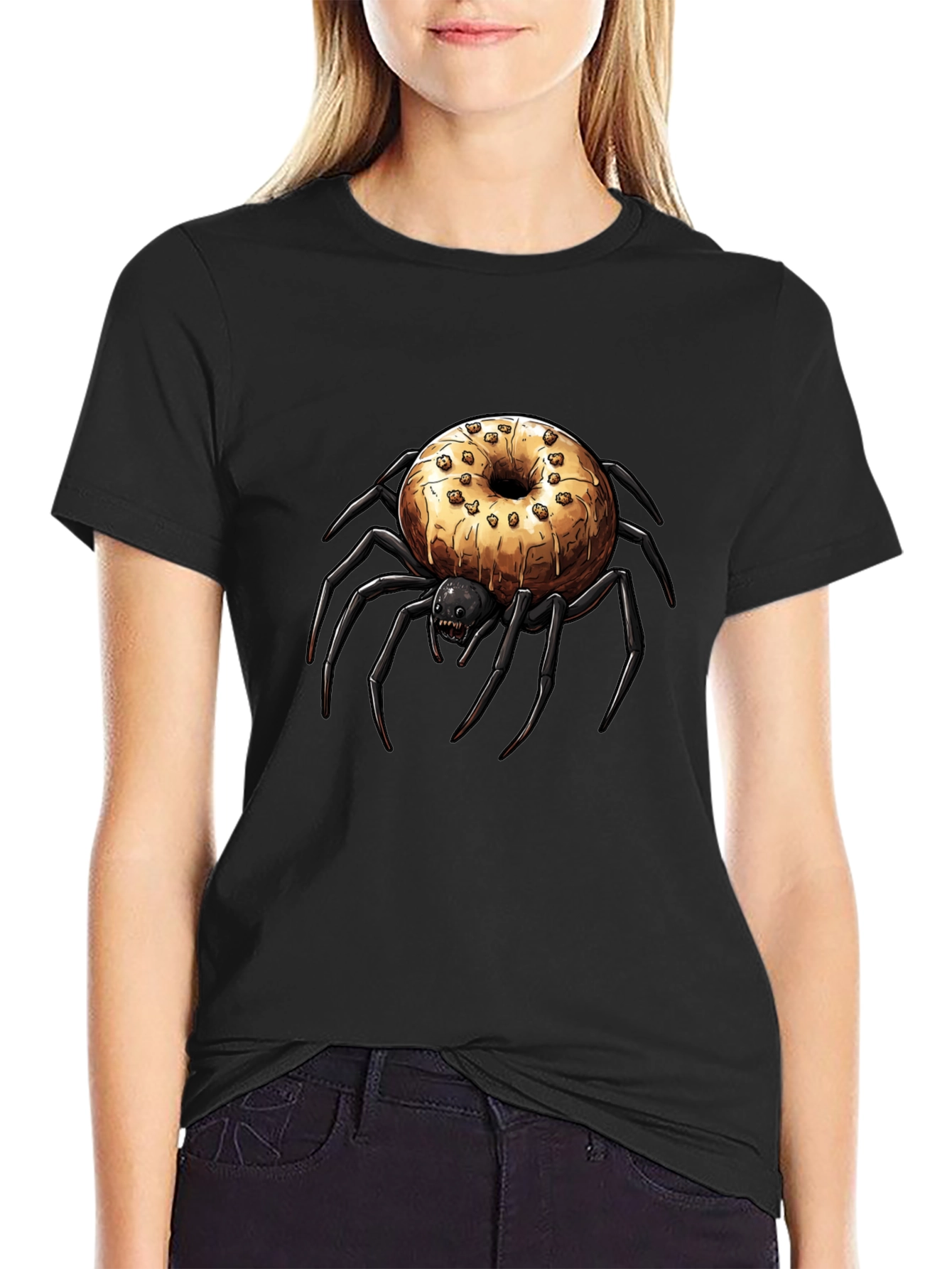 Donut Spider Graphic Tee - Unisex