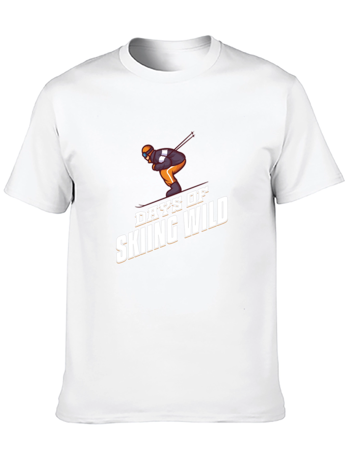 Days of Skiing Wild Graphic Tee