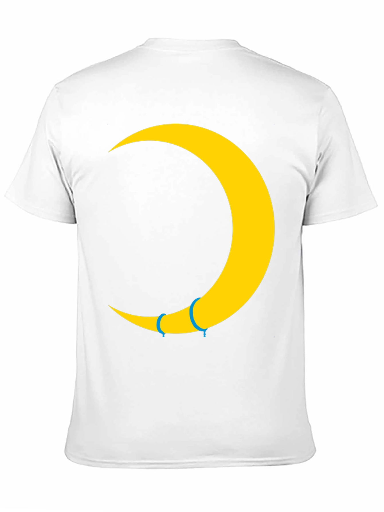 Crescent Moon Graphic T-Shirt - Trendy Celestial Tee