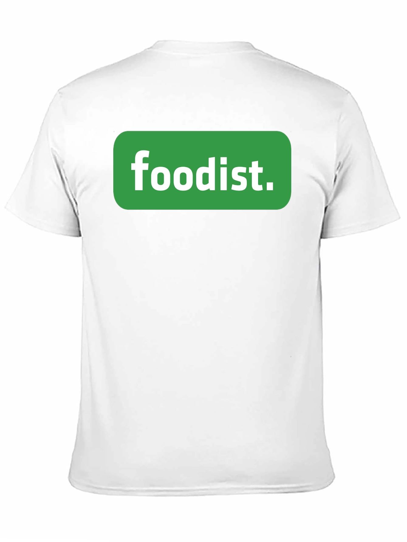 Foodist T-Shirt - Black Cotton Blend Casual Tee