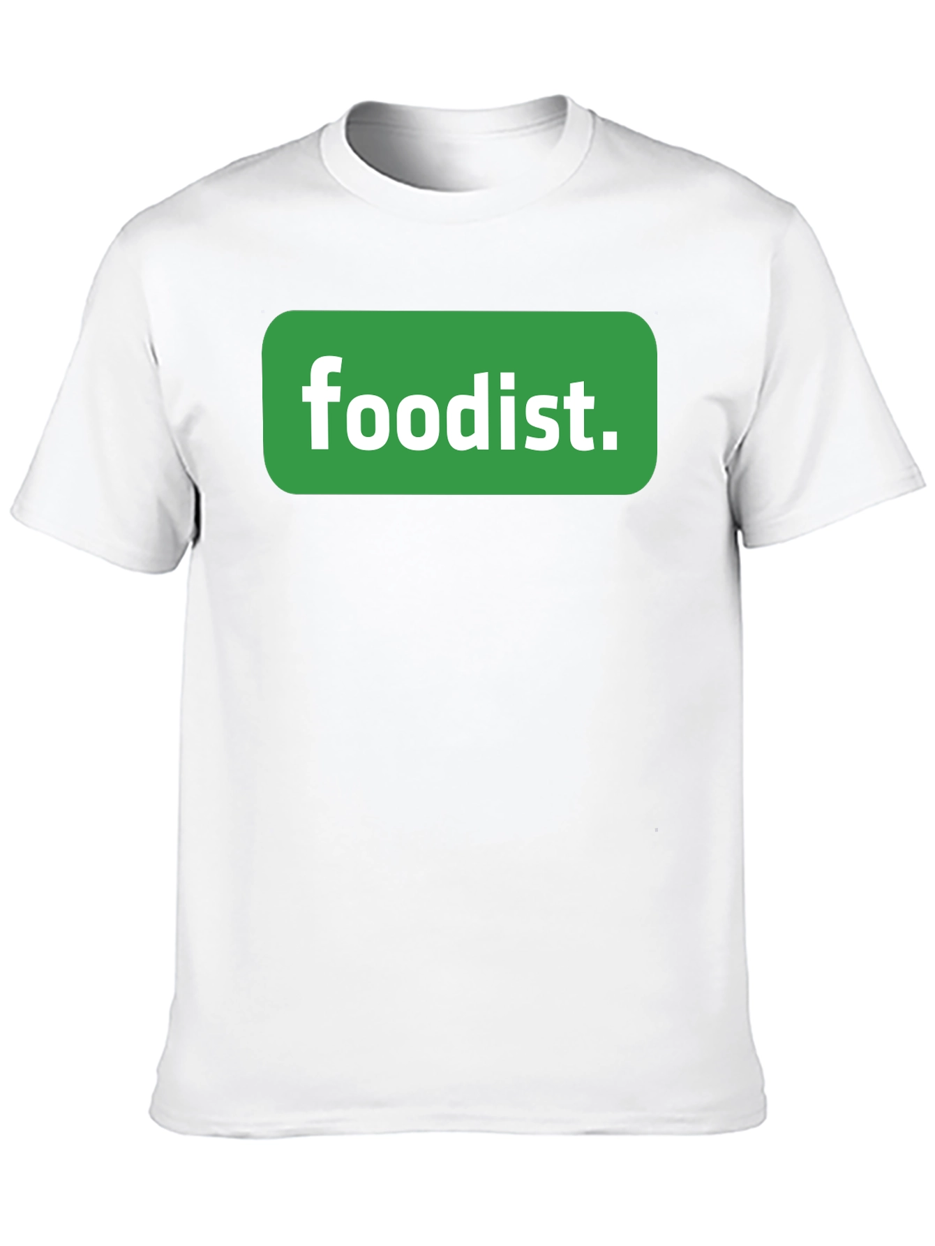 Foodist T-Shirt - Black Cotton Blend Casual Tee