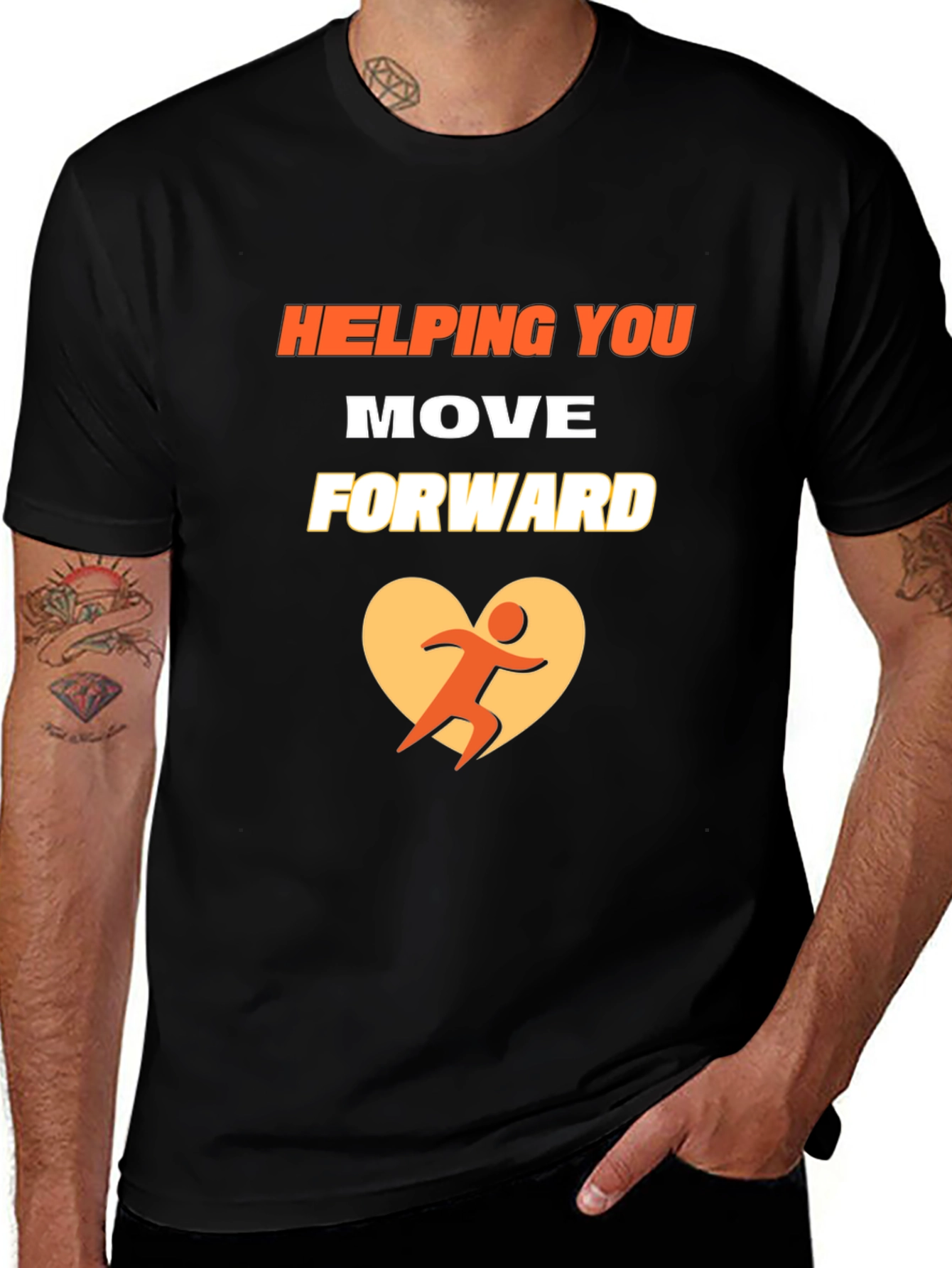 Helping You Move Forward Graphic Tee