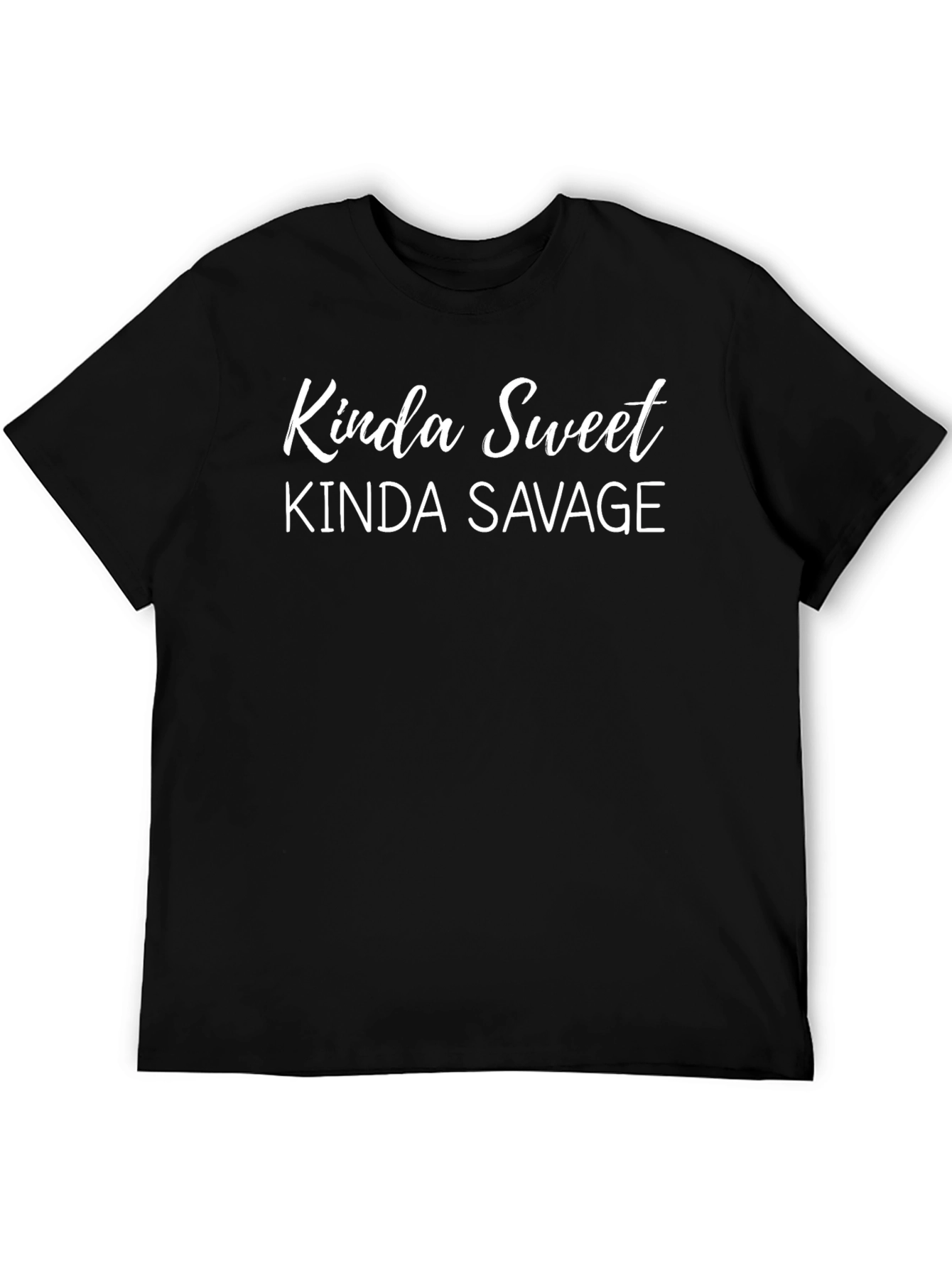 Kinda Sweet Kinda Savage Black T-Shirt