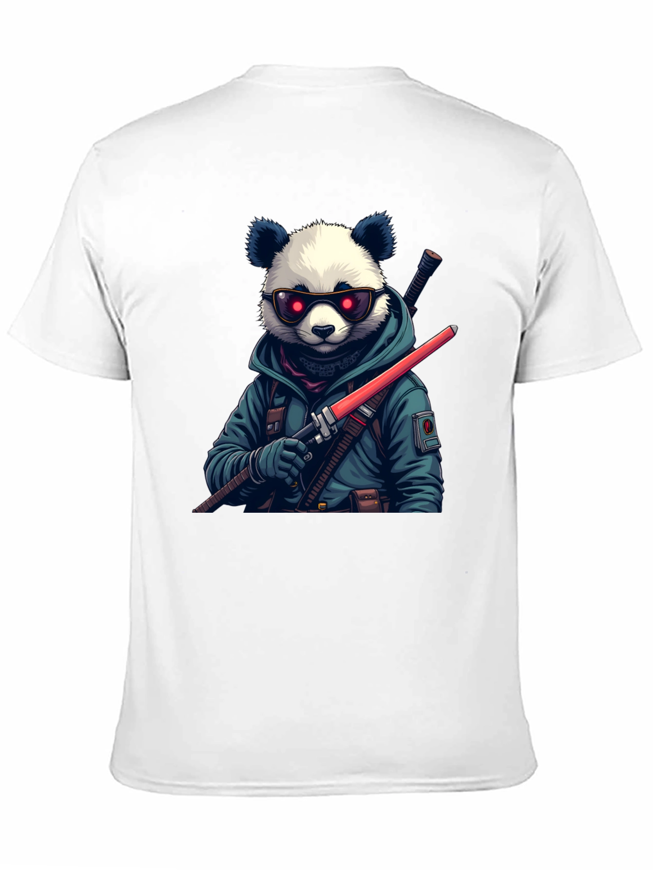 Cool Panda Warrior T-Shirt