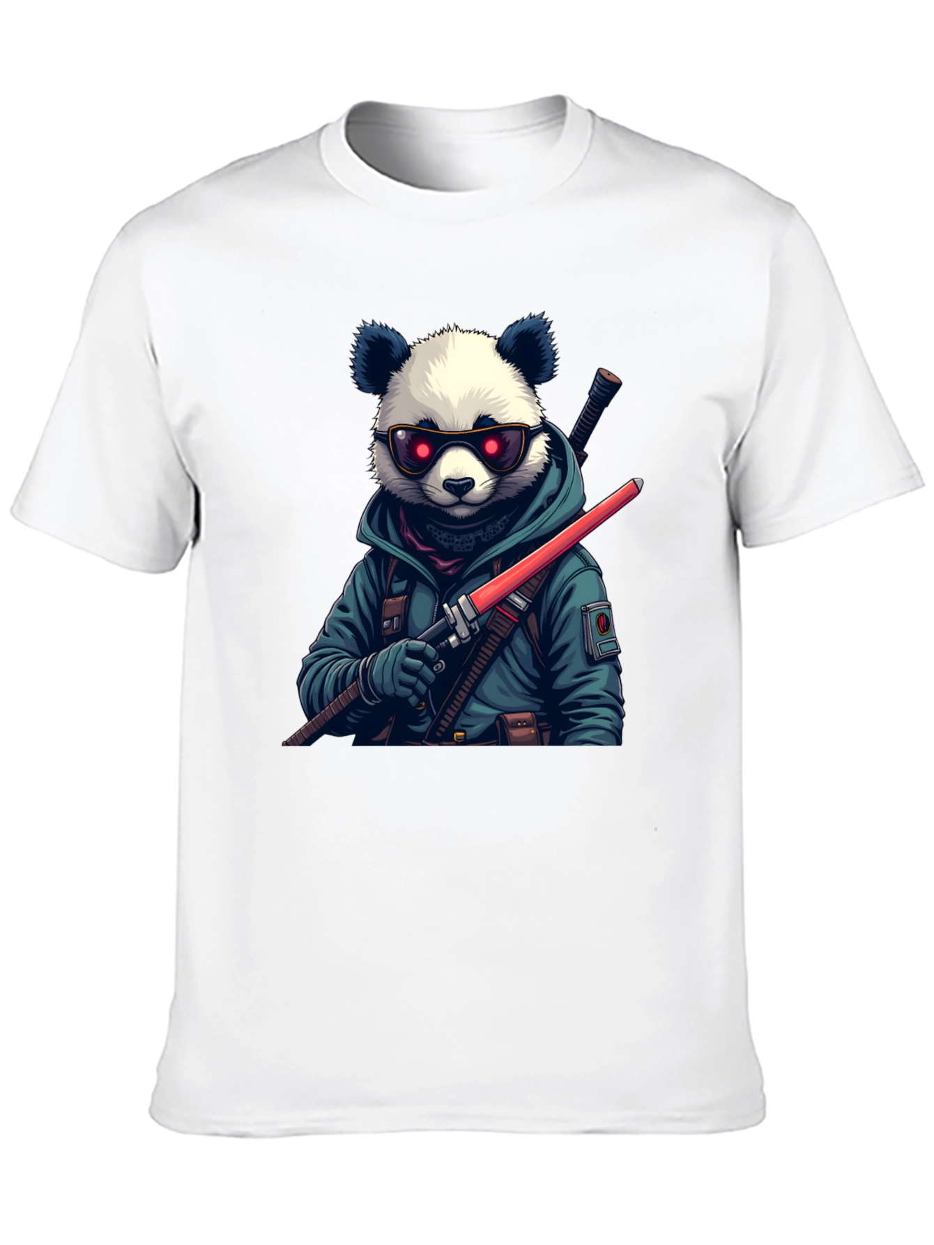 Cool Panda Warrior T-Shirt