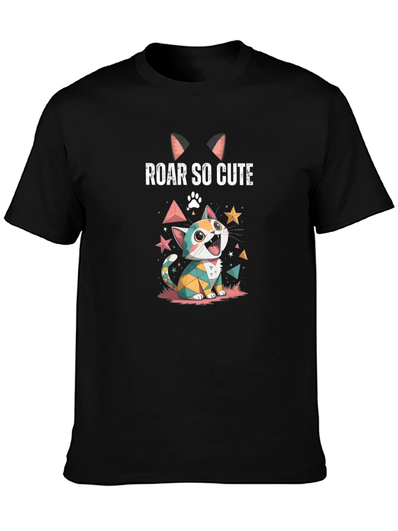 Roar So Cute Cat Graphic Tee