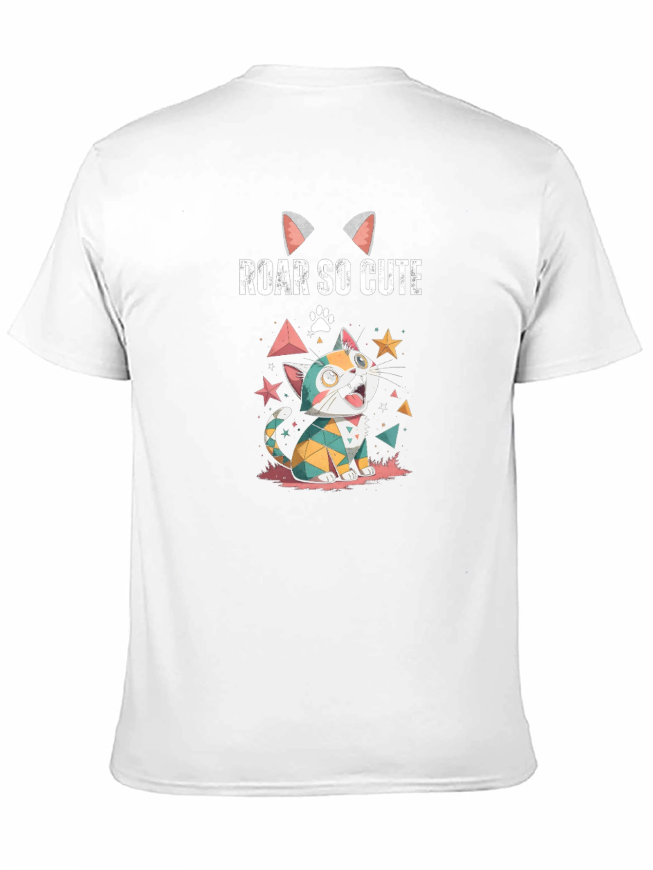 Roar So Cute Cat Graphic Tee