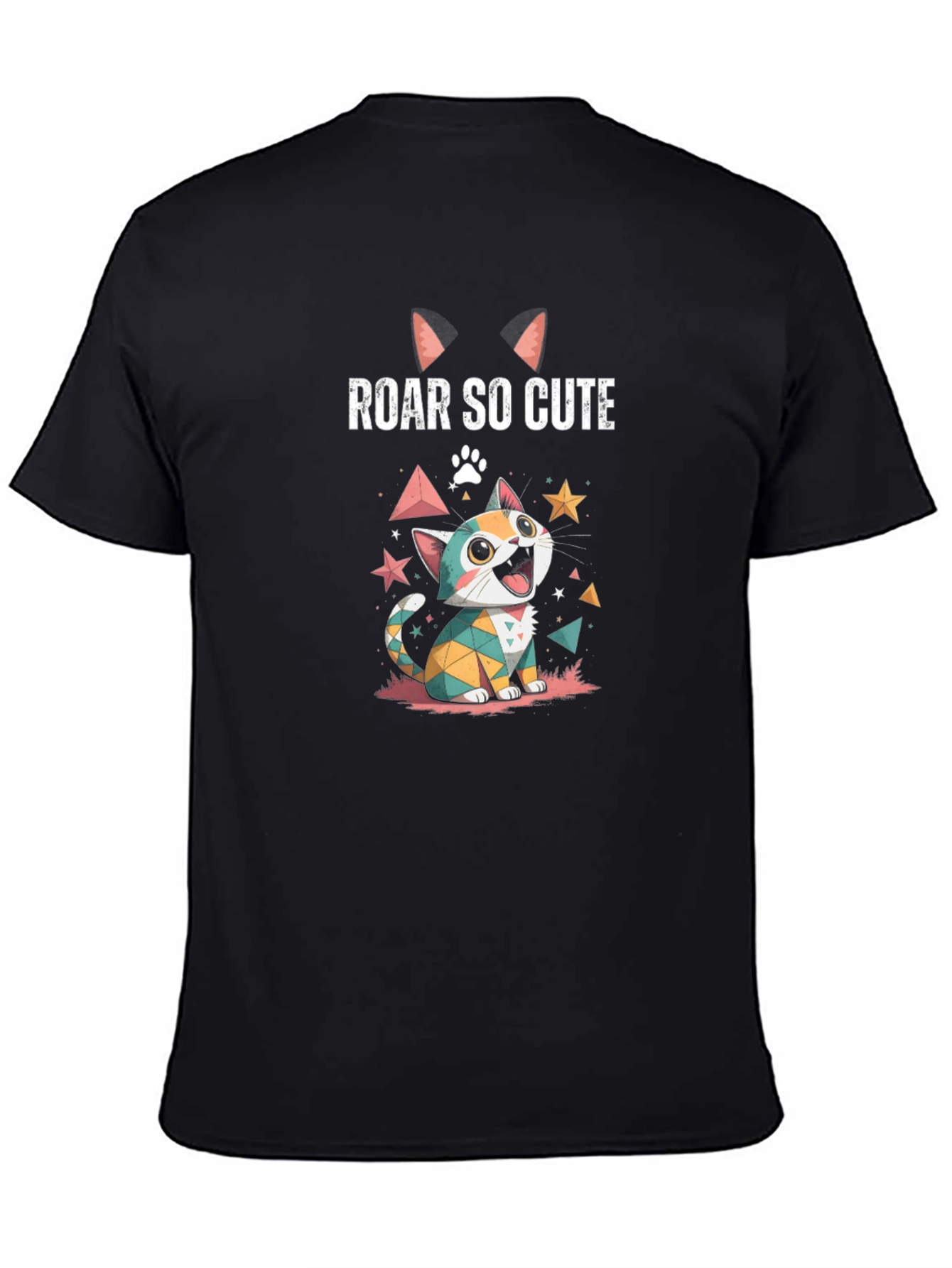 Roar So Cute Cat Graphic Tee