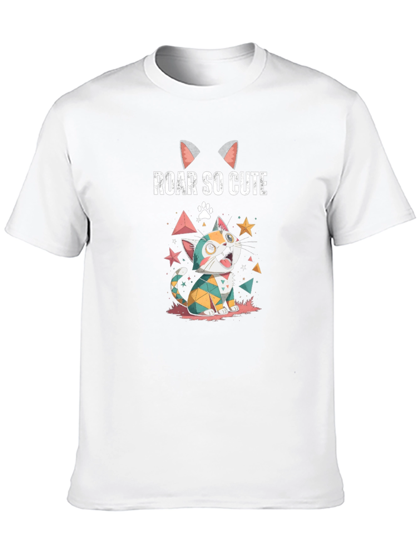 Roar So Cute Cat Graphic Tee
