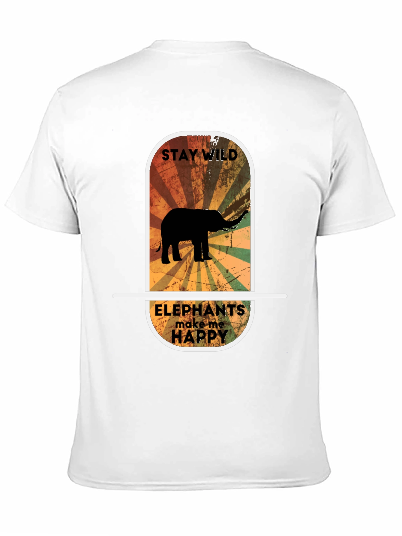 Stay Wild Elephant Graphic Tee