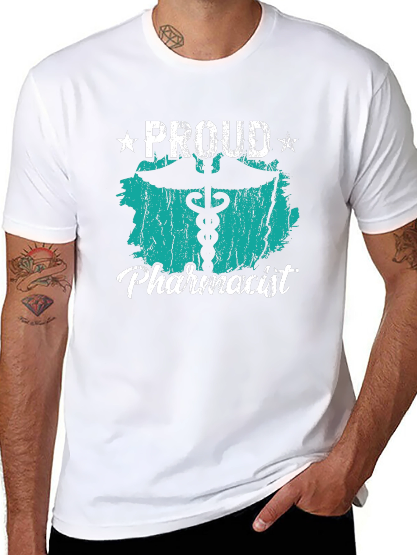 Proud Pharmacist Graphic T-Shirt
