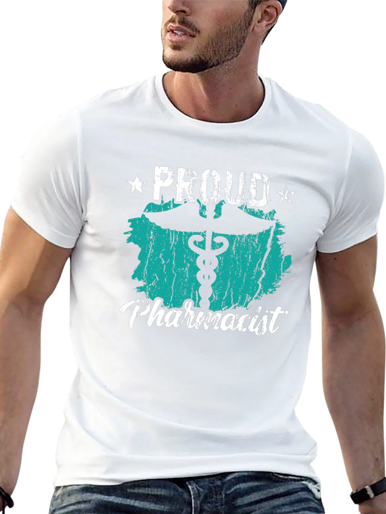Proud Pharmacist Graphic T-Shirt