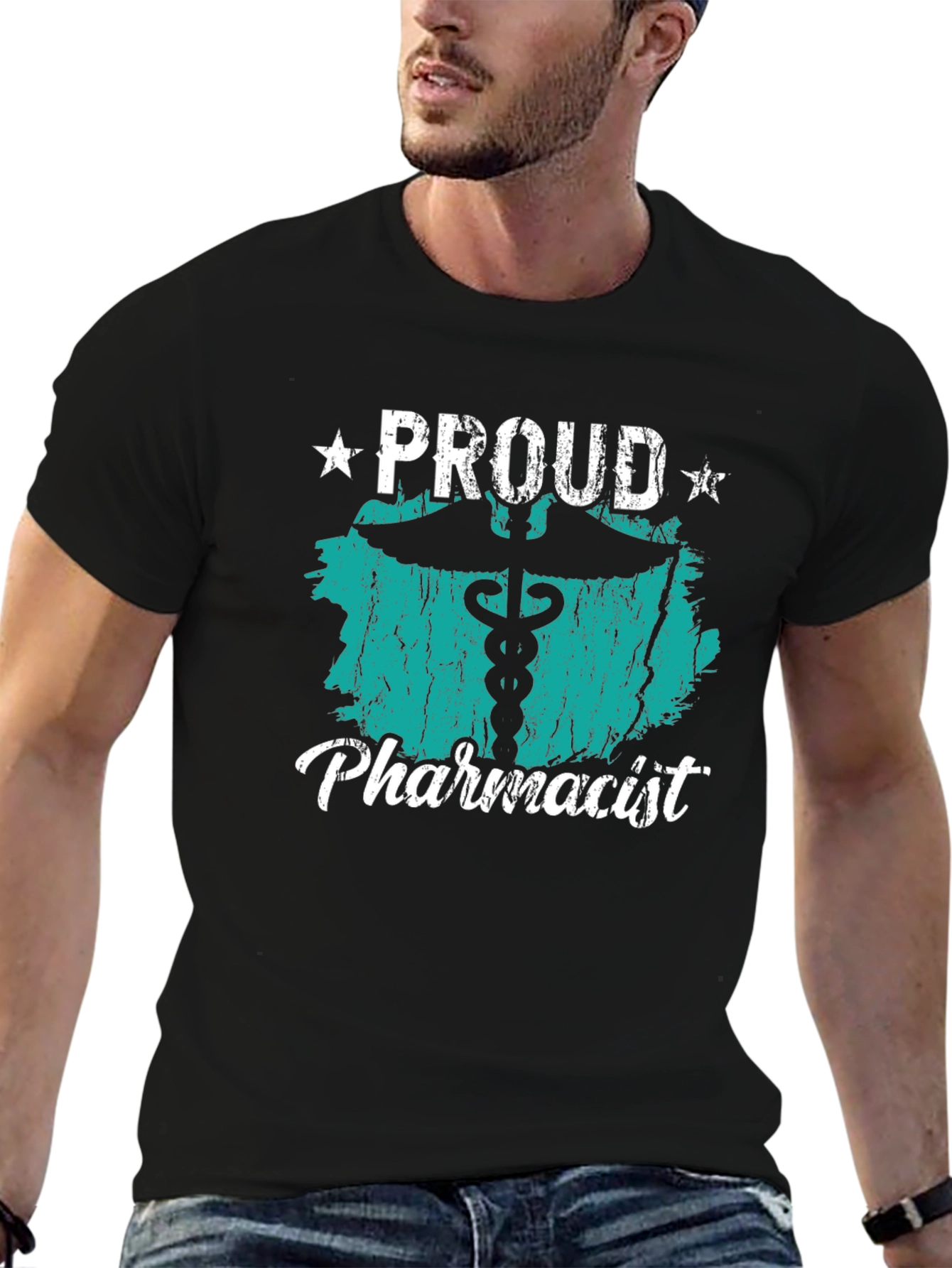 Proud Pharmacist Graphic T-Shirt
