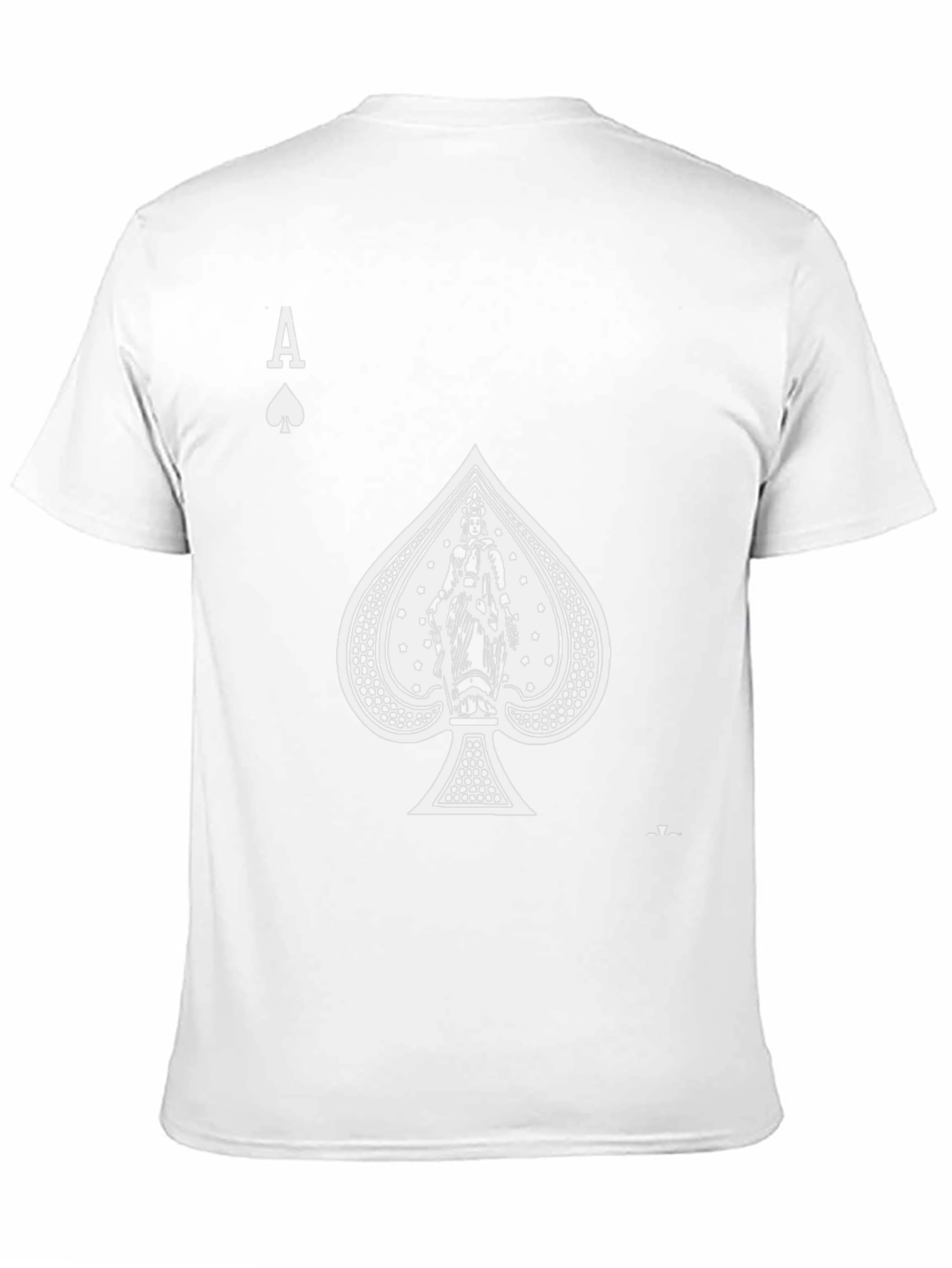 Ace of Spades Graphic Black T-Shirt