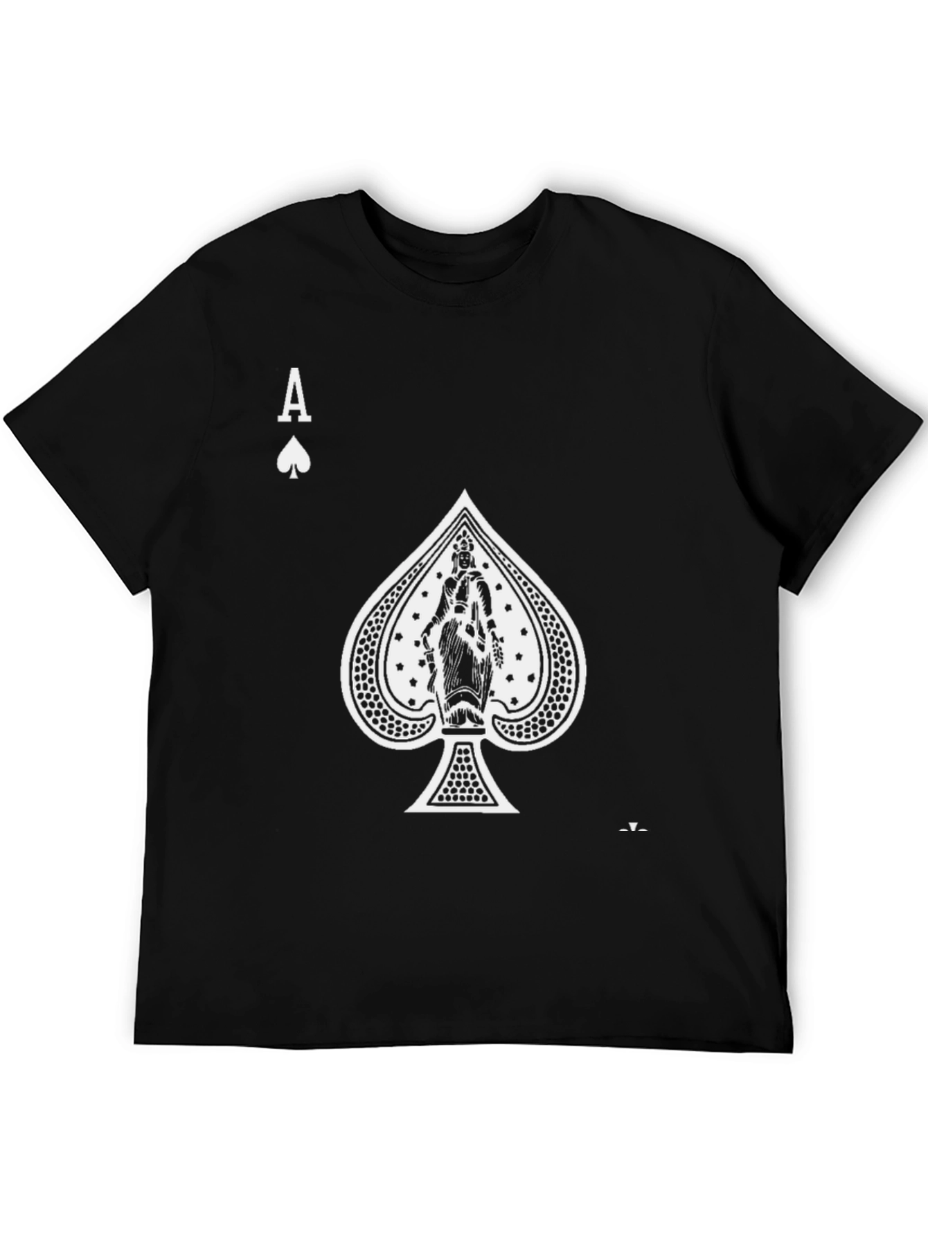 Ace of Spades Graphic Black T-Shirt