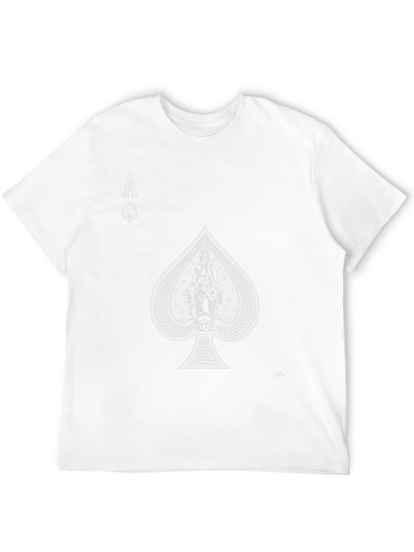 Ace of Spades Graphic Black T-Shirt