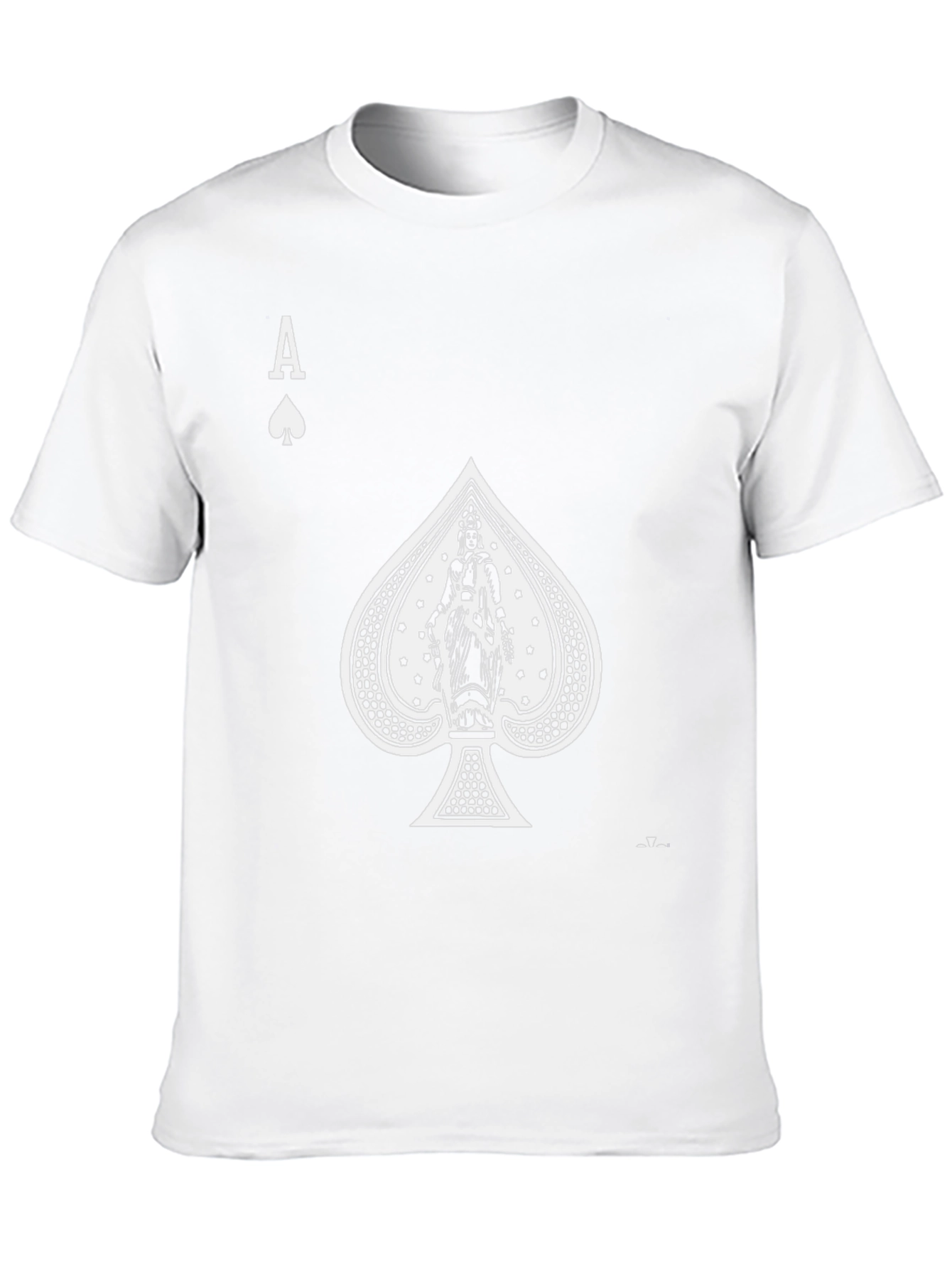 Ace of Spades Graphic Black T-Shirt