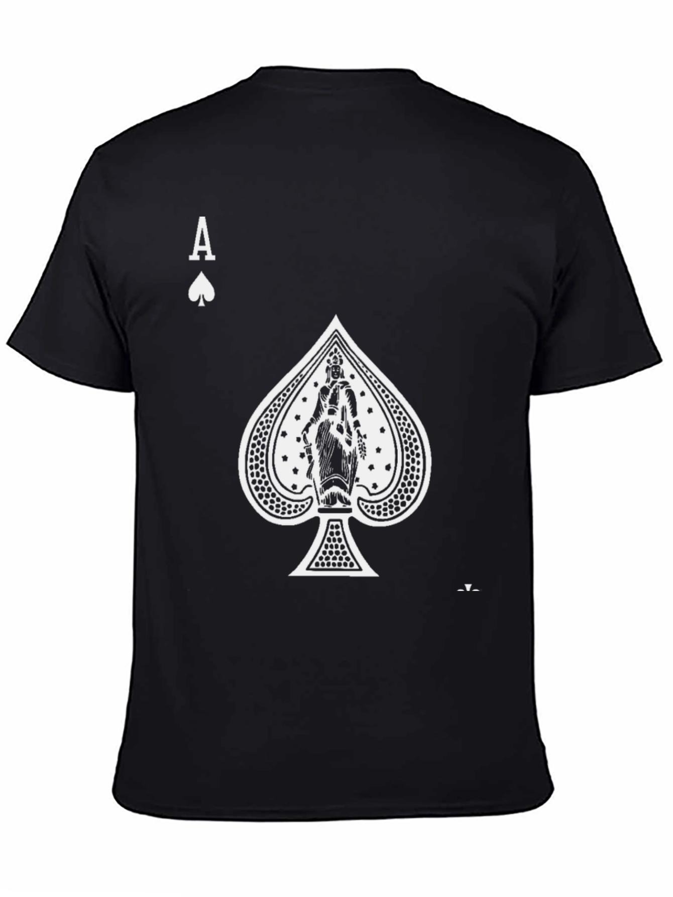 Ace of Spades Graphic Black T-Shirt