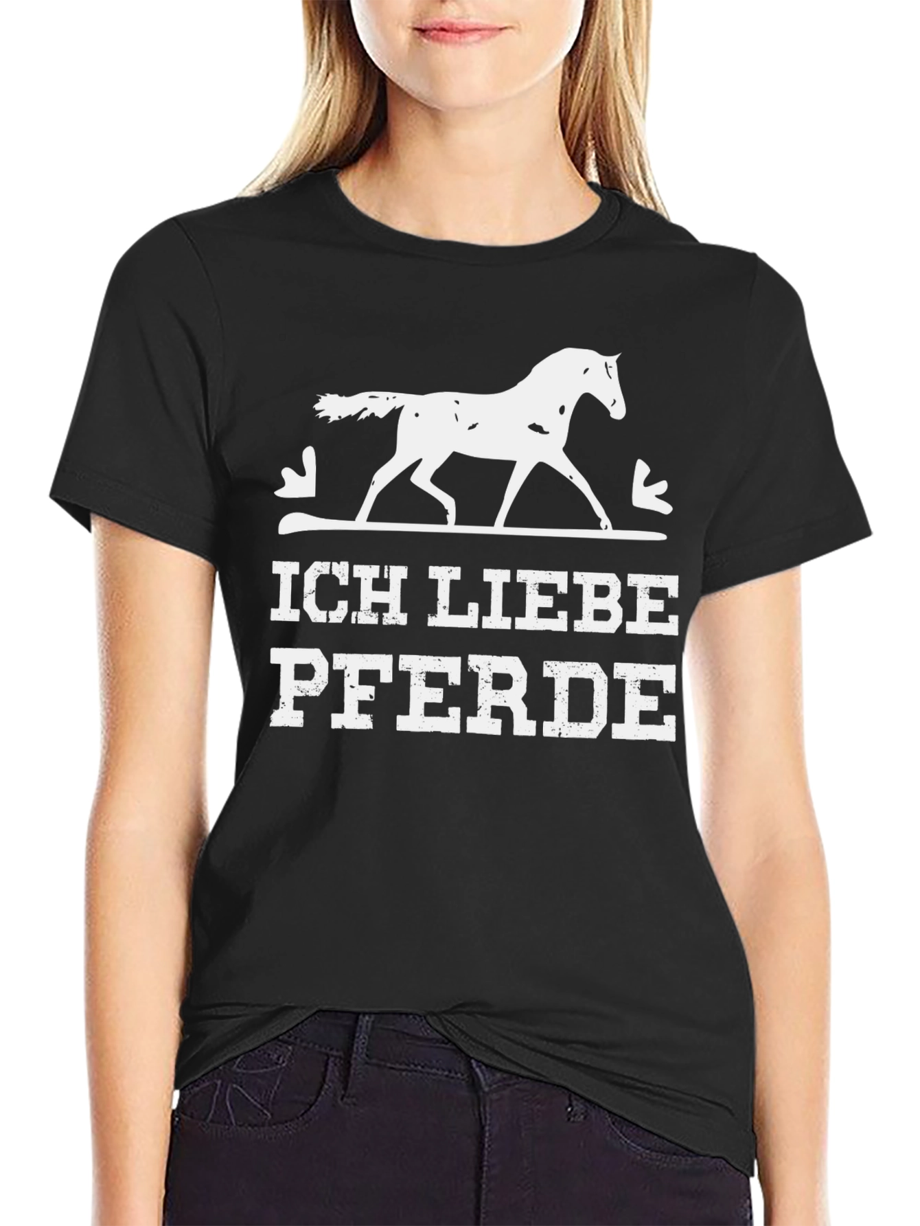 Ich Liebe Pferde T-Shirt - Horse Lover Tee
